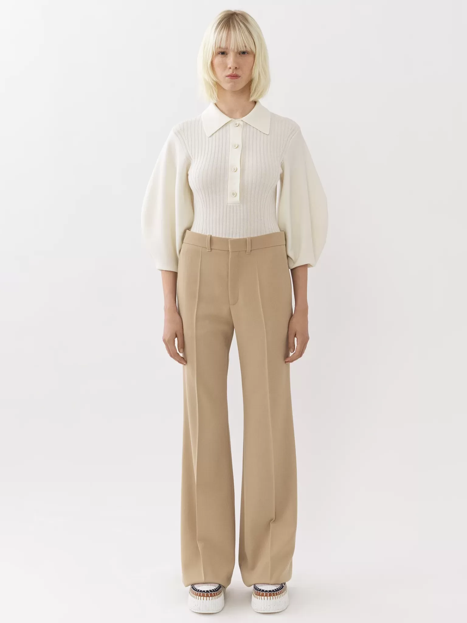 Femme Chloé Pantalon Evase