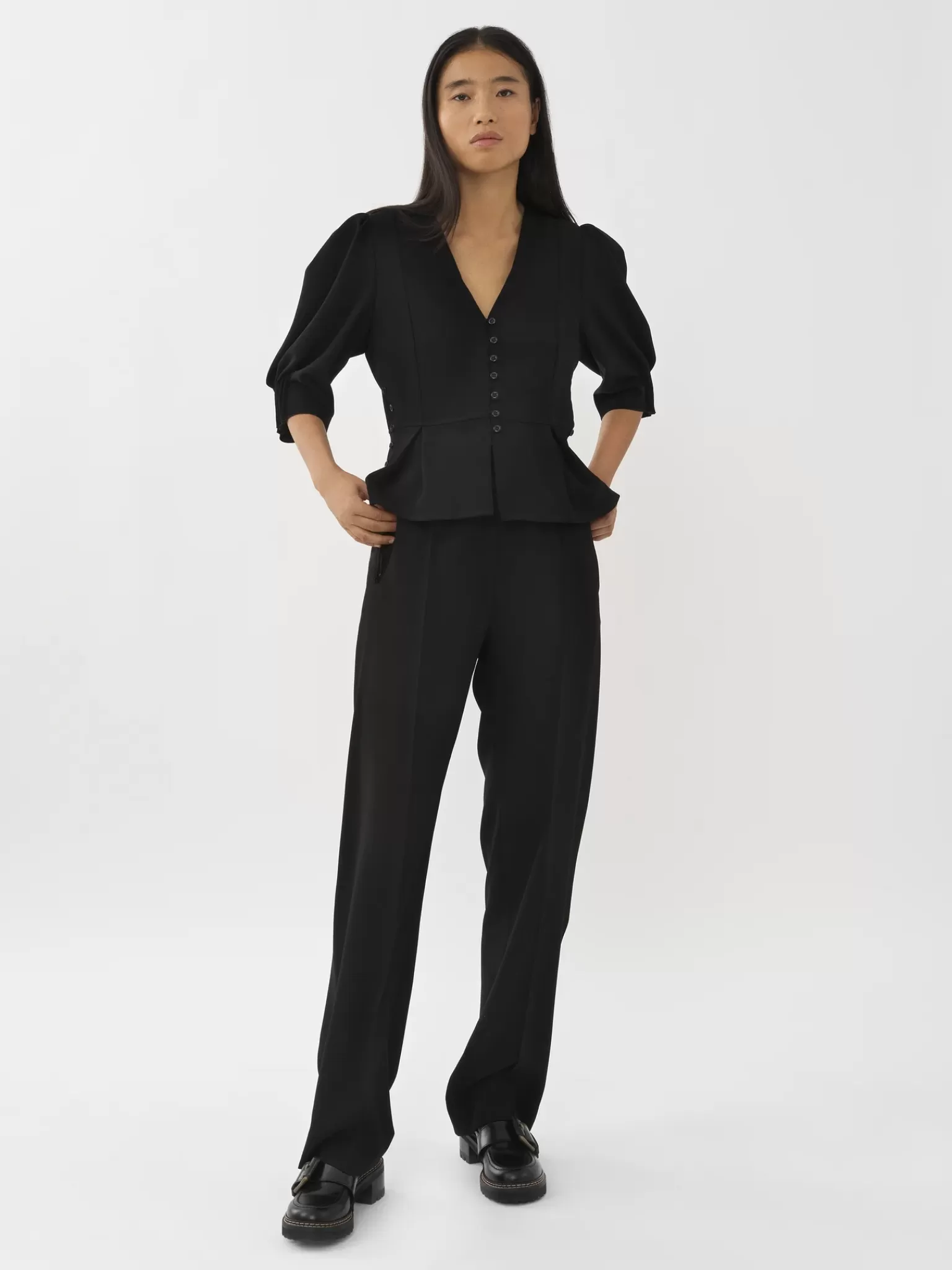 Femme Chloé Pantalon Fluide