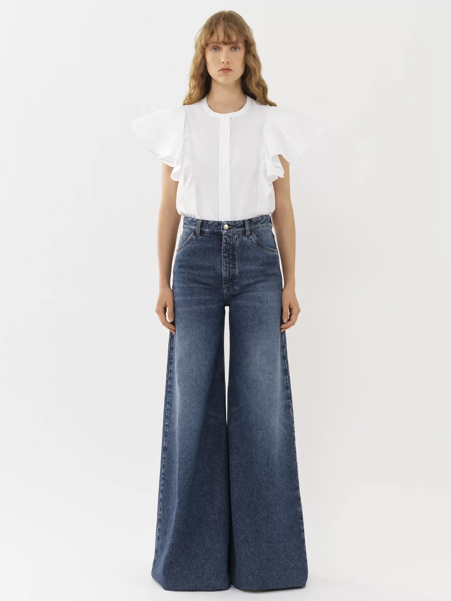 Femme Chloé Pantalon Large