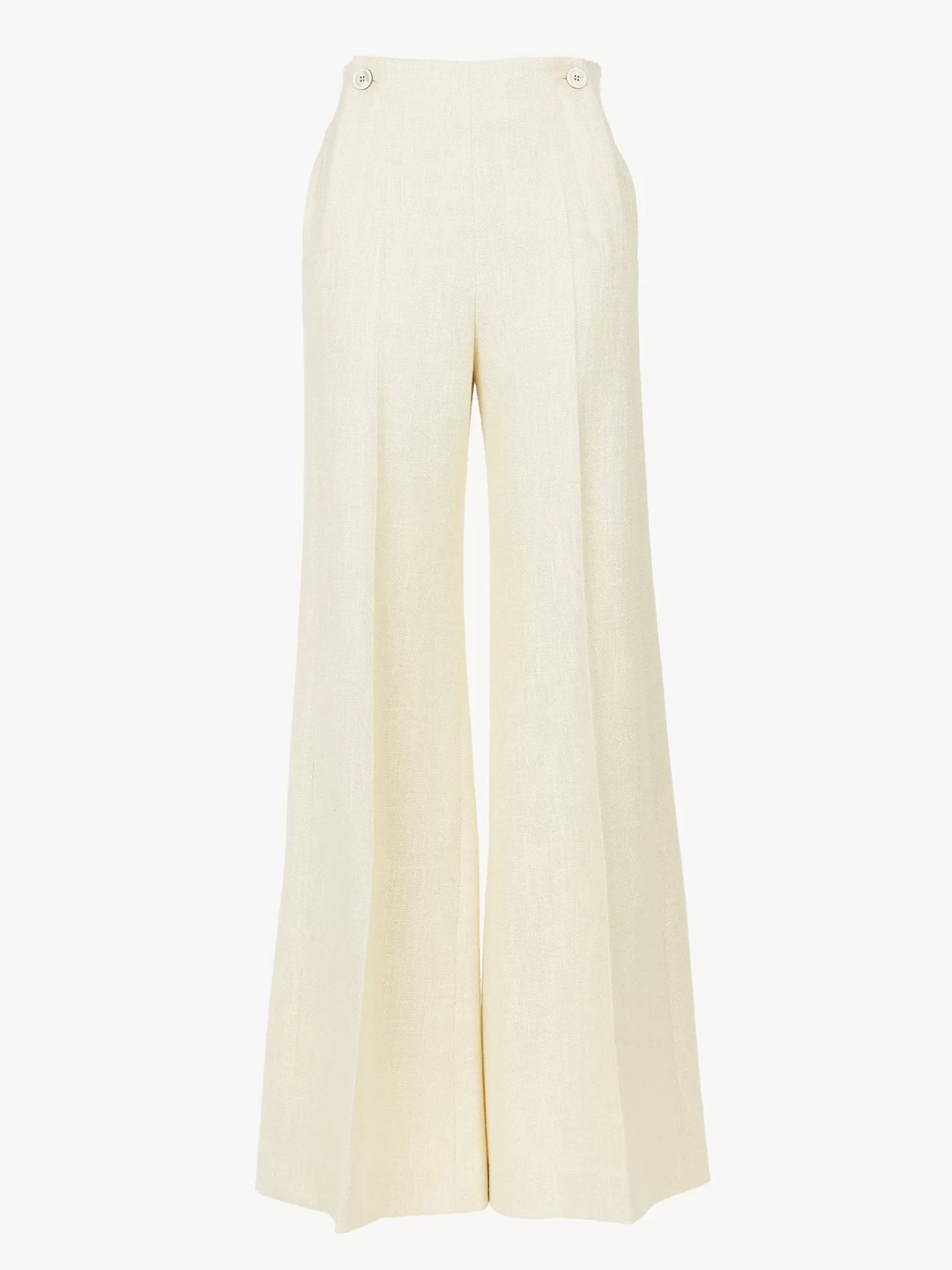 Femme Chloé Pantalon Large A Pont