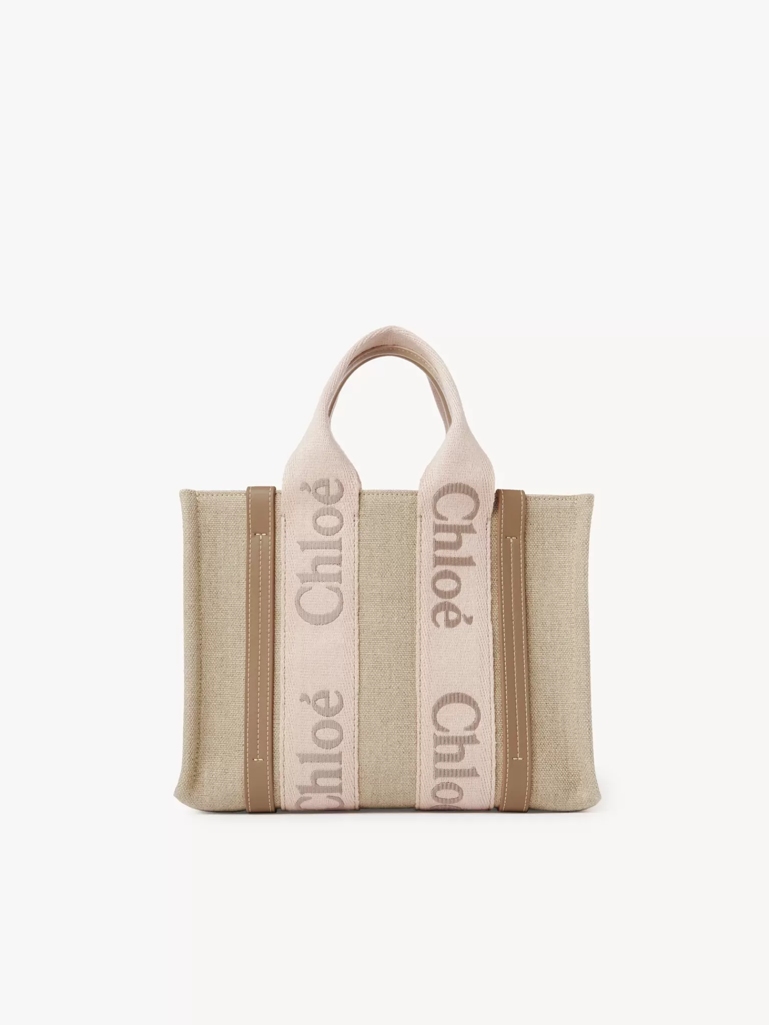 Femme Chloé Petit Sac Cabas Woody A Bandoulière