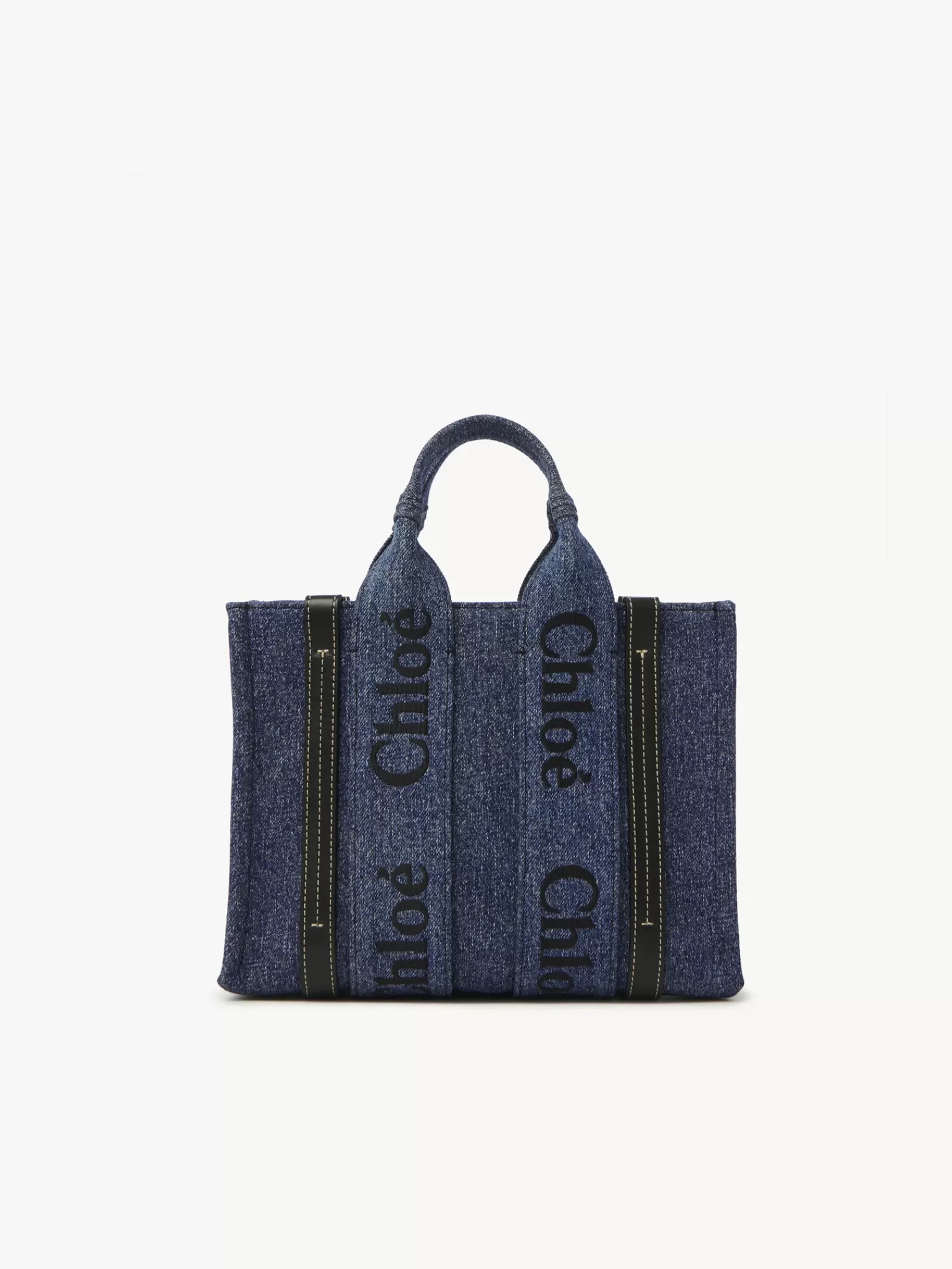 Femme Chloé Petit Sac Cabas Woody A Bandoulière