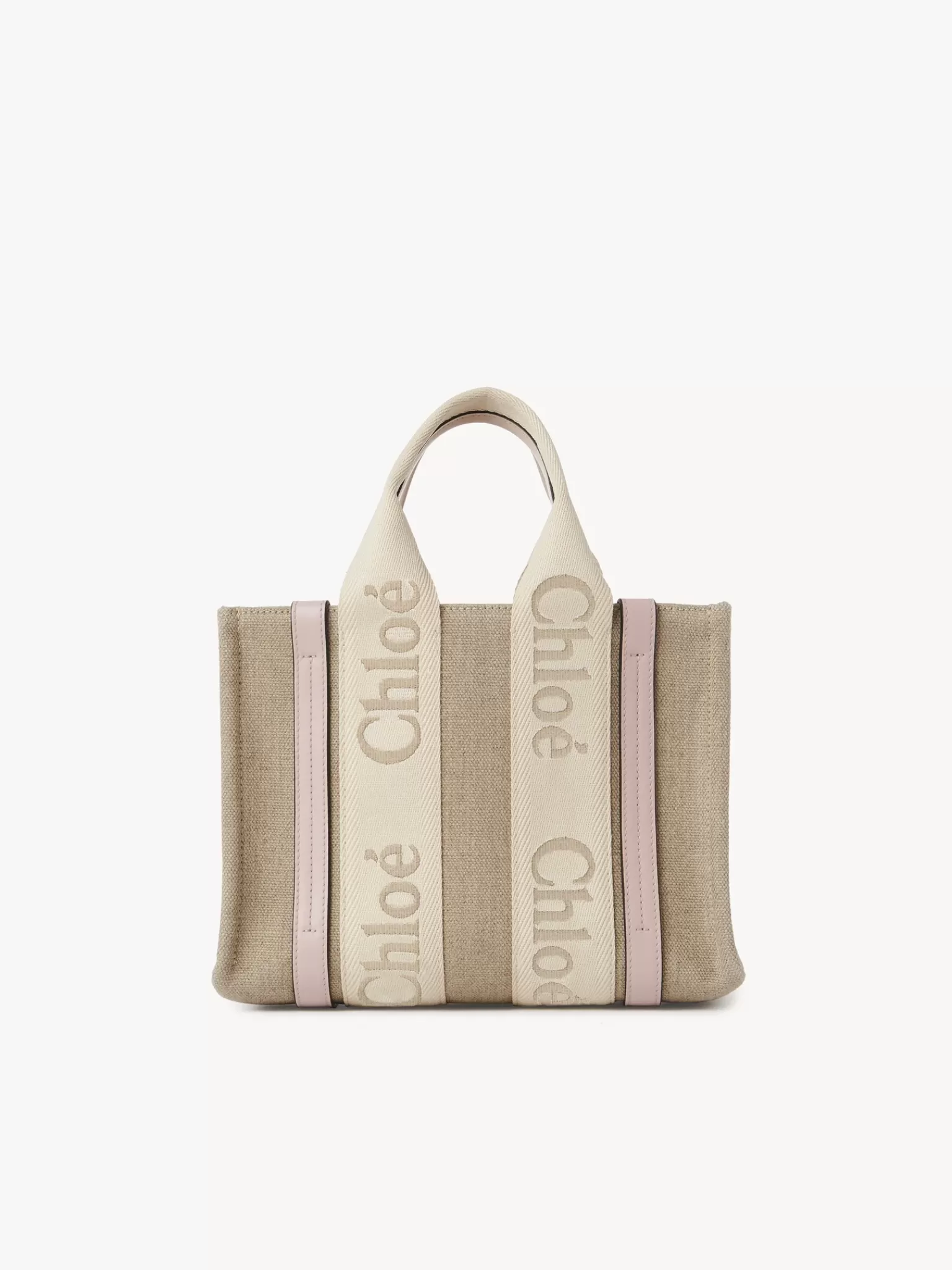 Femme Chloé Petit Sac Cabas Woody A Bandoulière