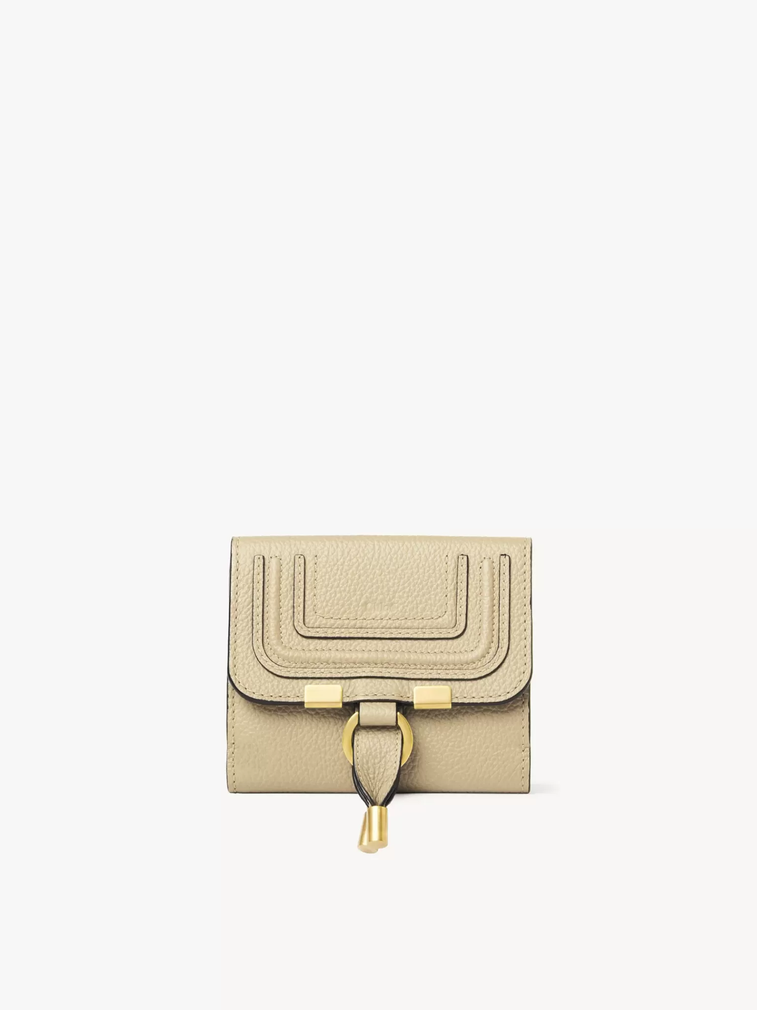 Femme Chloé Portefeuille Compact A Rabat Marcie