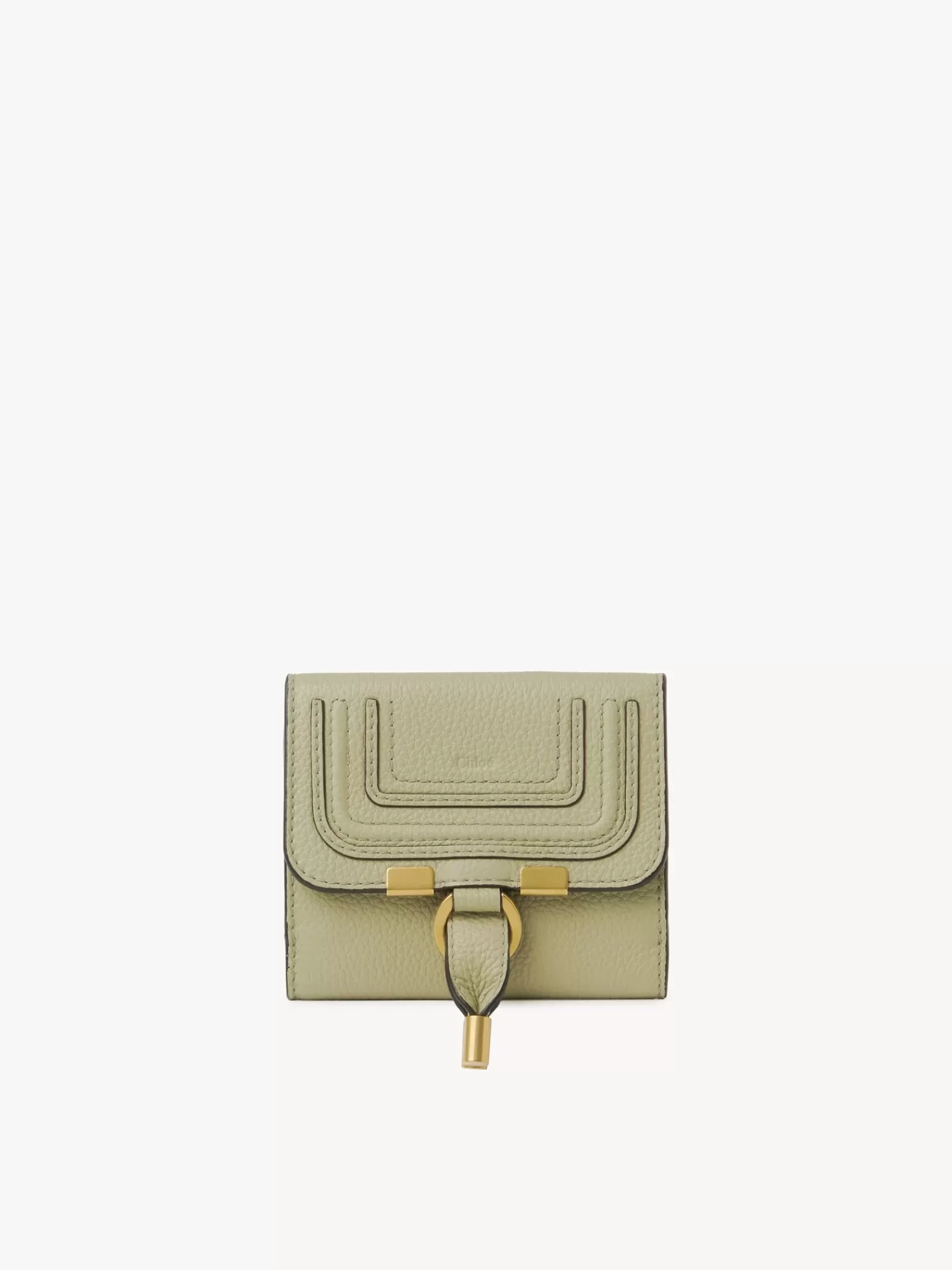 Femme Chloé Portefeuille Compact A Rabat Marcie