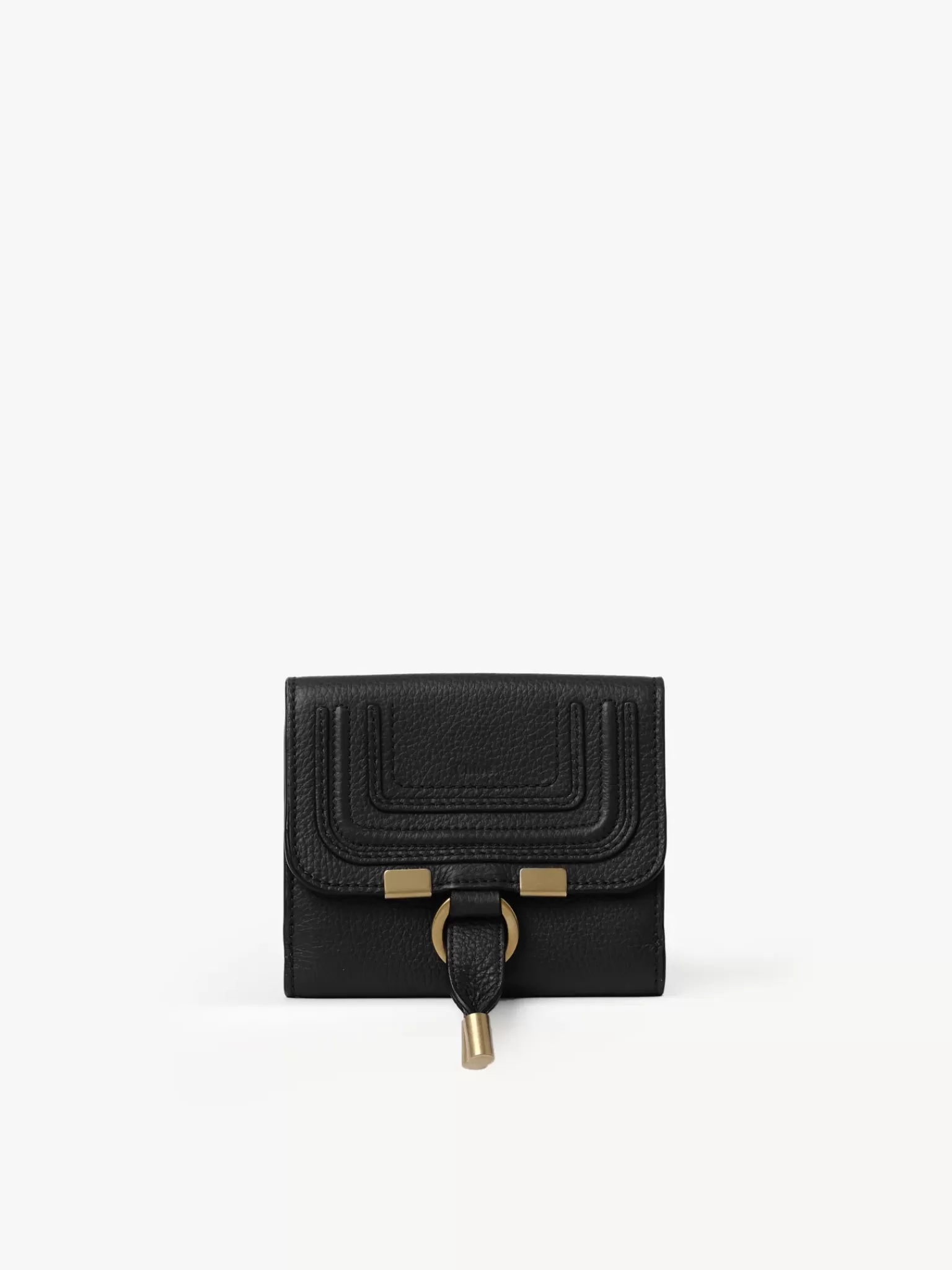 Femme Chloé Portefeuille Compact A Rabat Marcie