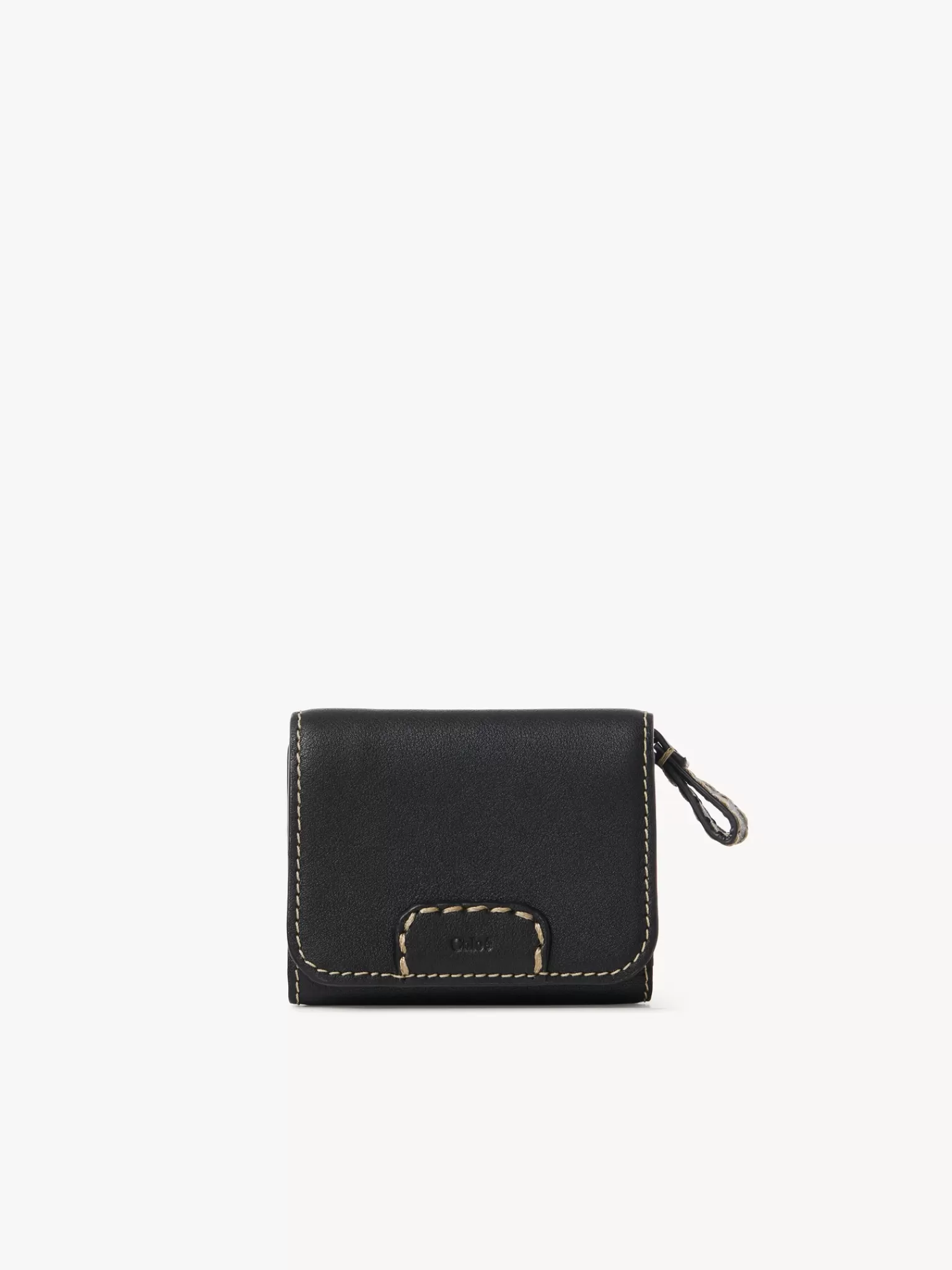 Femme Chloé Portefeuille Compact A Trois Volets Edith