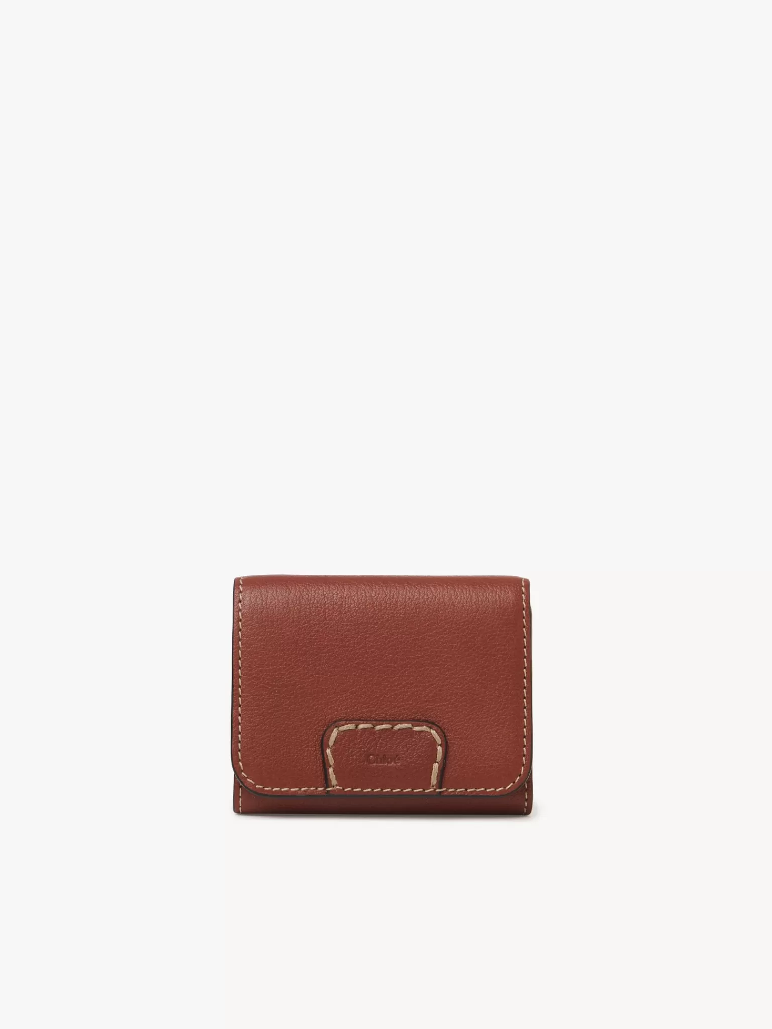 Femme Chloé Portefeuille Compact A Trois Volets Edith