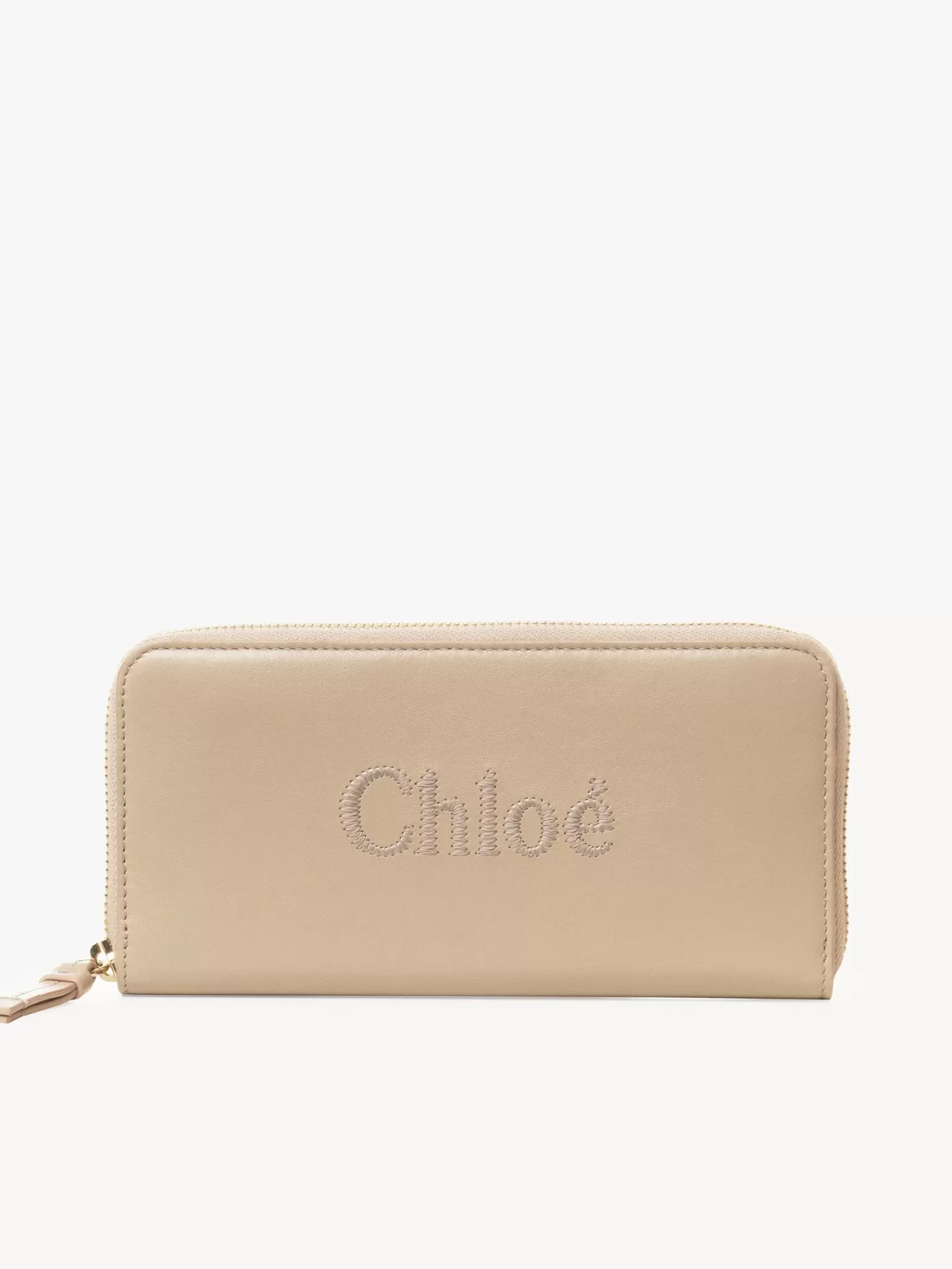 Femme Chloé Portefeuille Long Zippe Chloe Sense