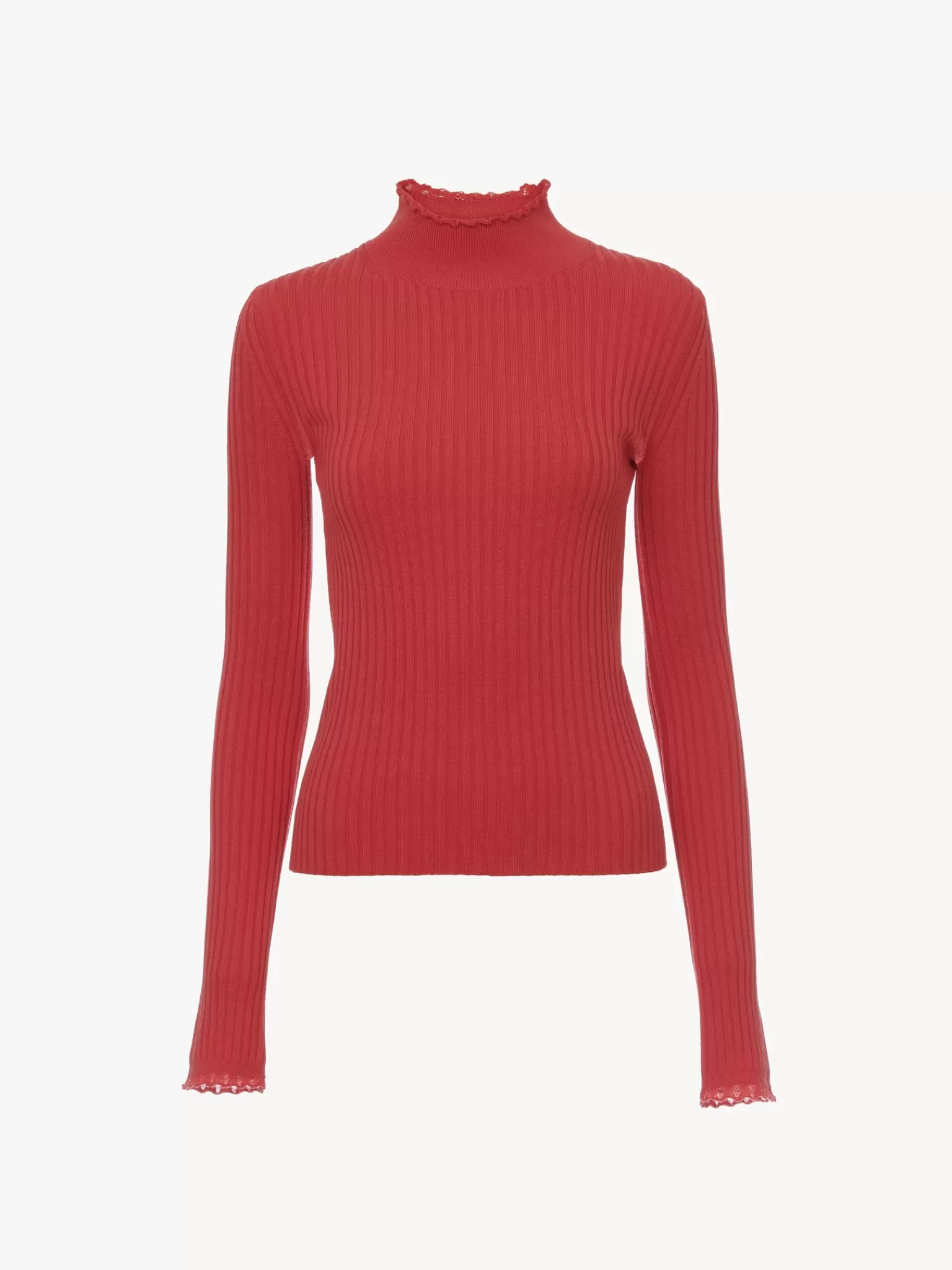 Femme Chloé Pull Col Montant