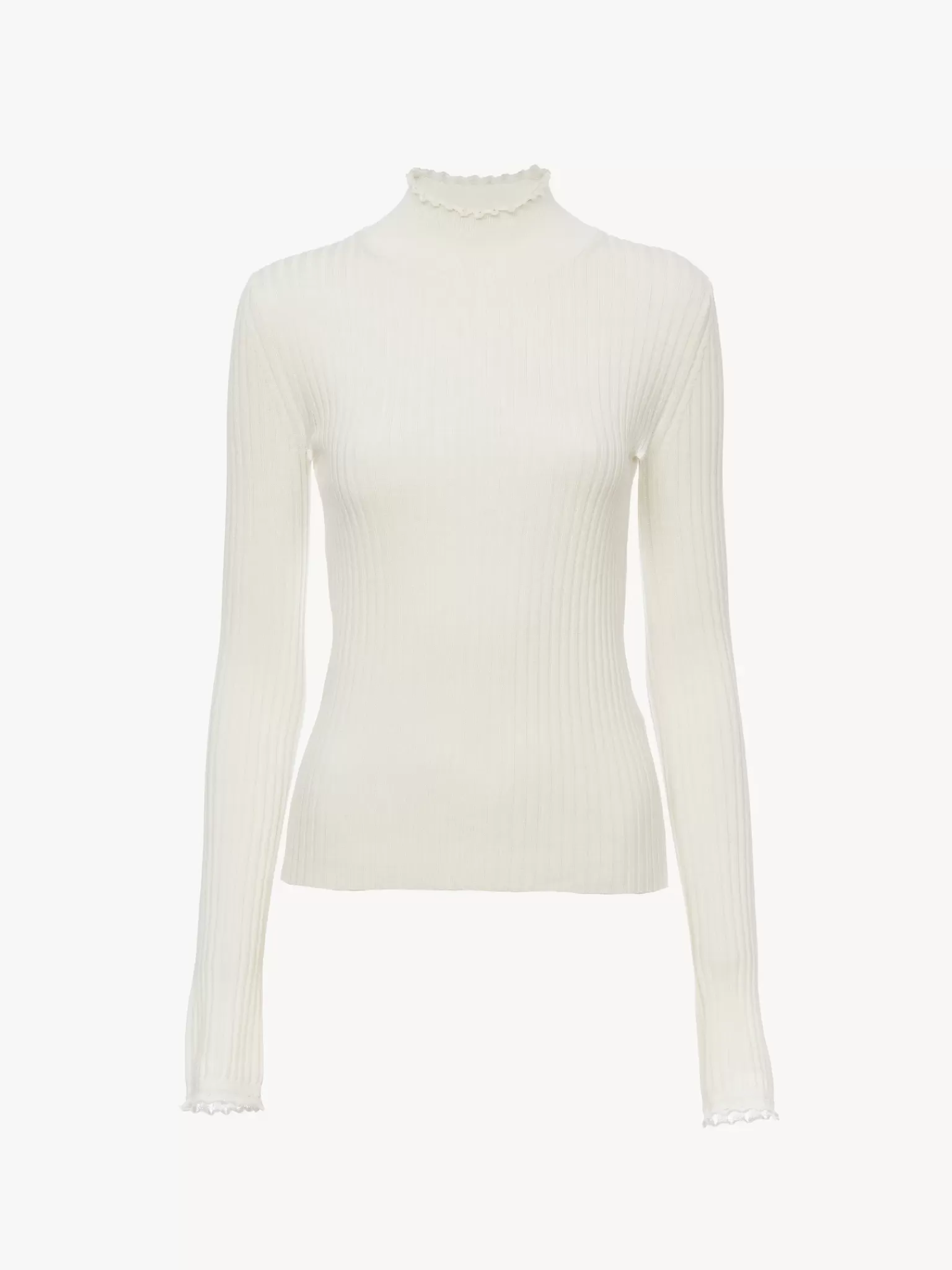 Femme Chloé Pull Col Montant