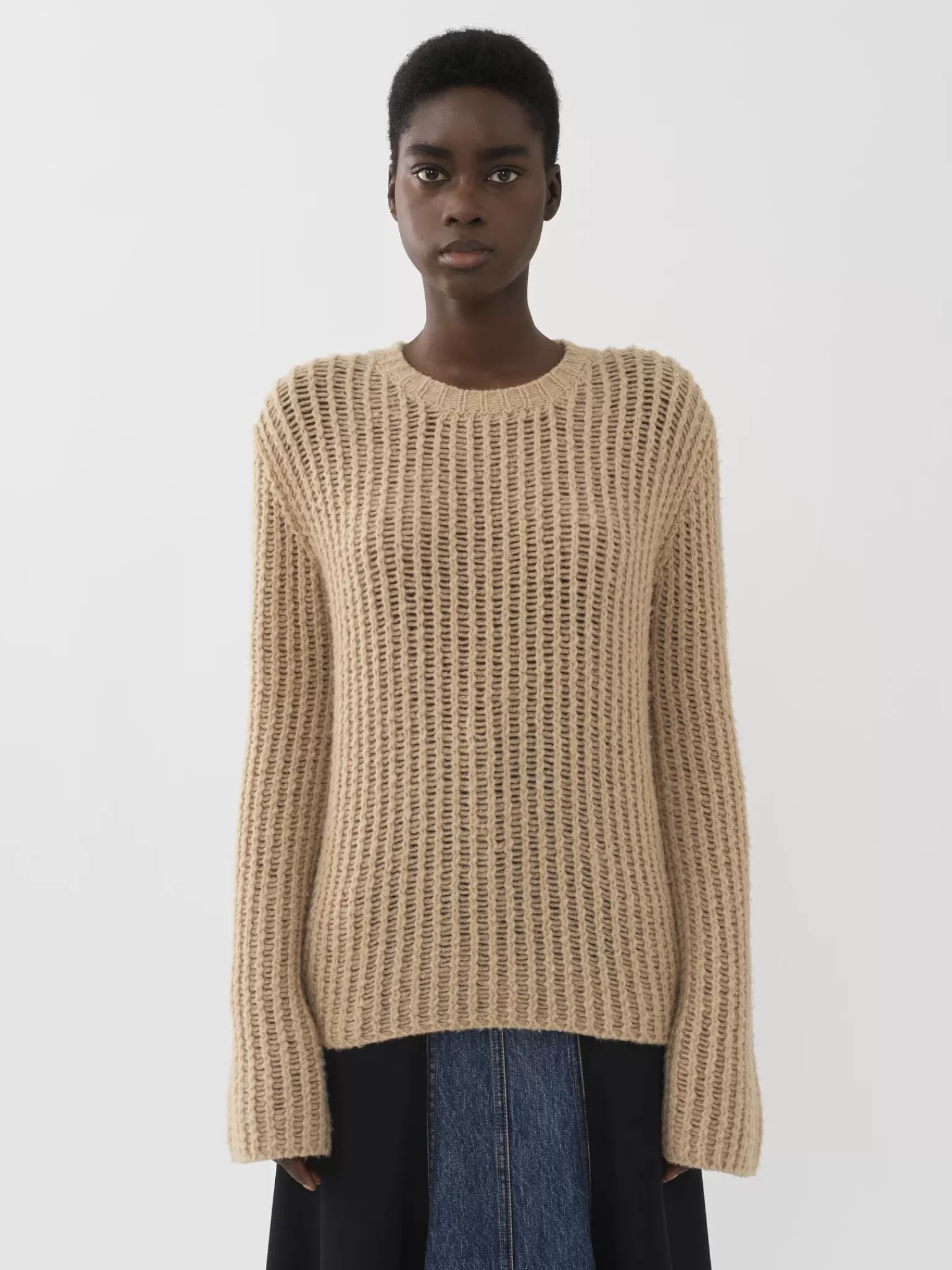 Femme Chloé Pull Col Rond