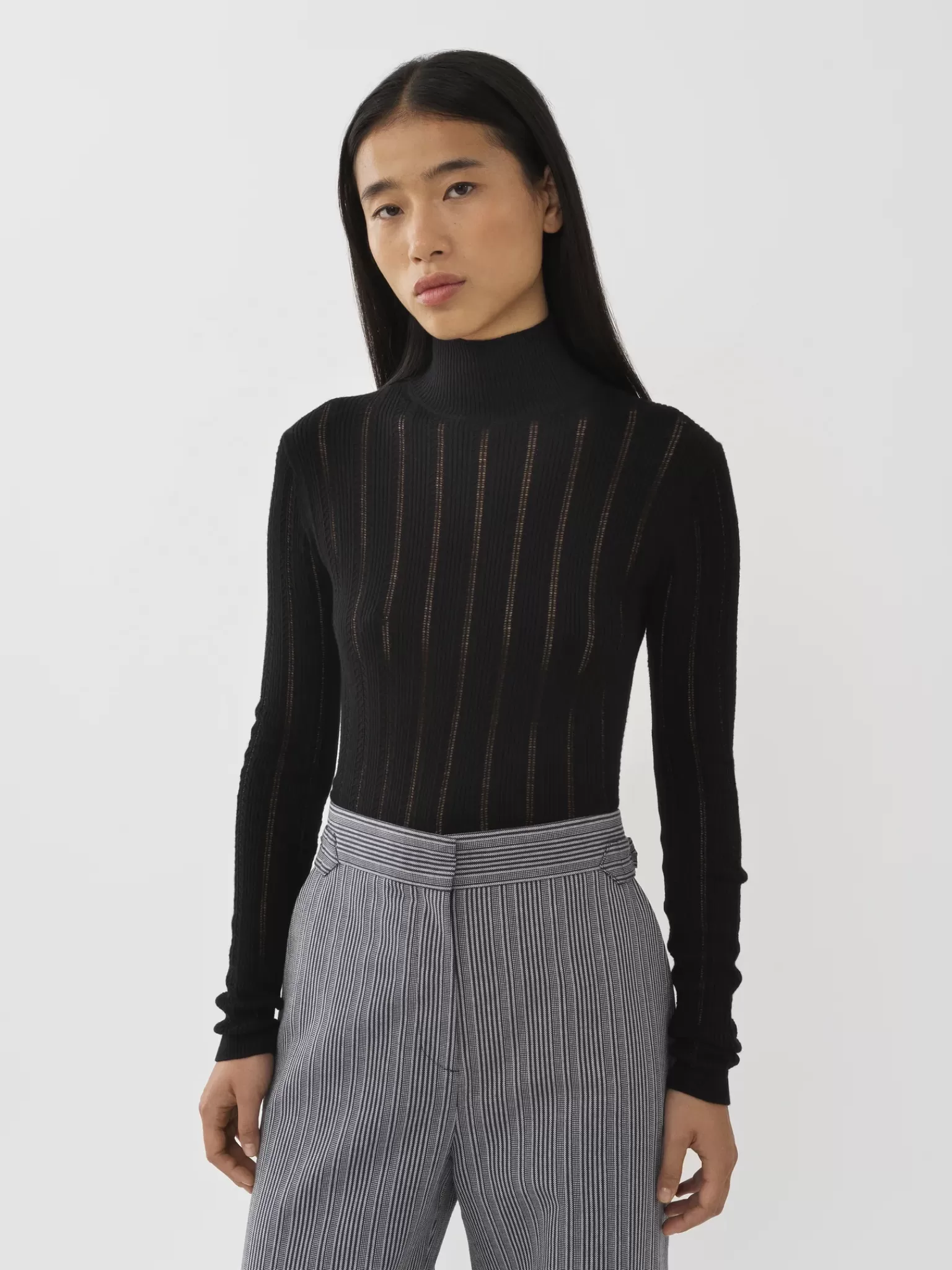 Femme Chloé Pull Col Roule