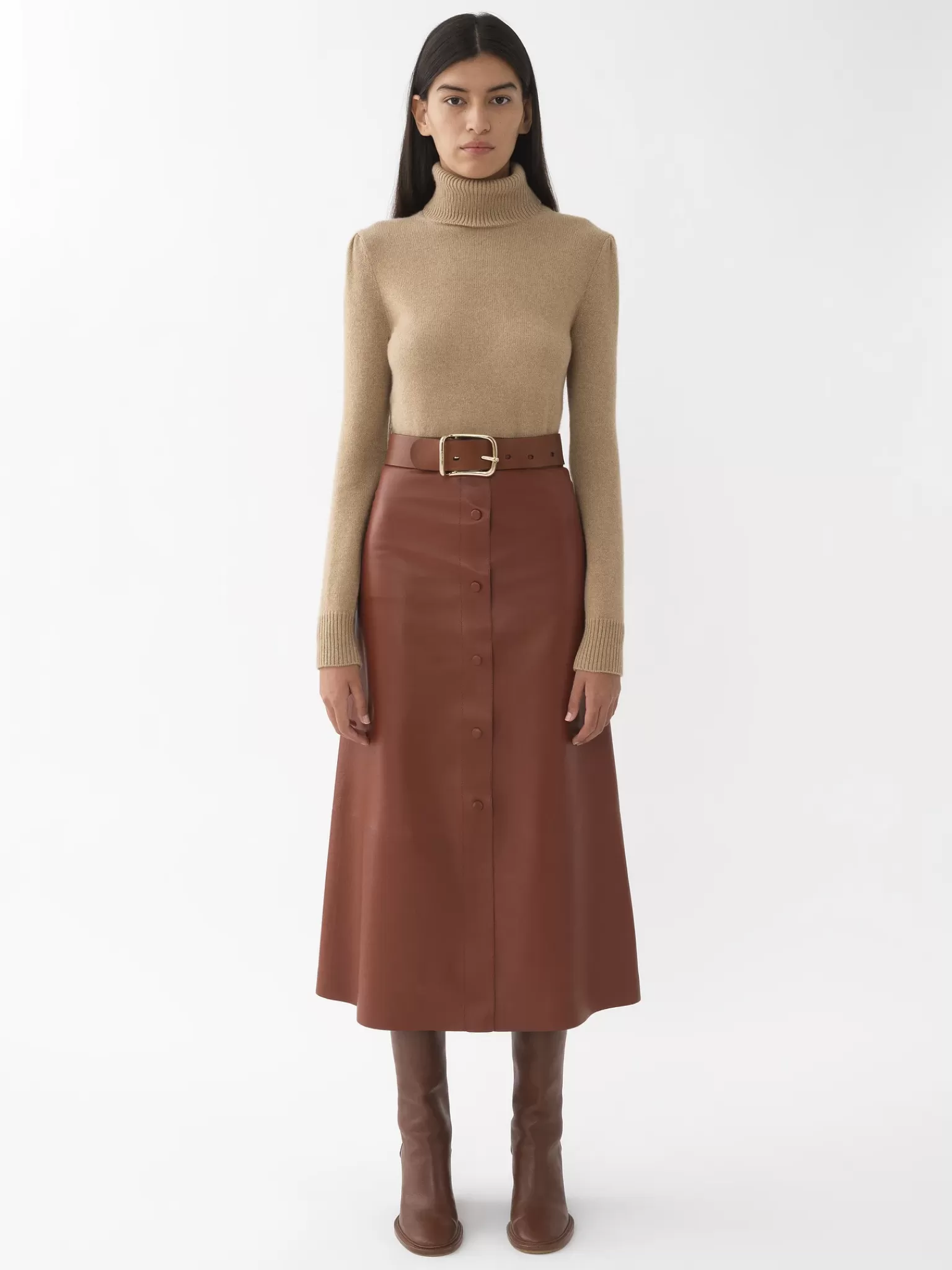 Femme Chloé Pull Col Roule