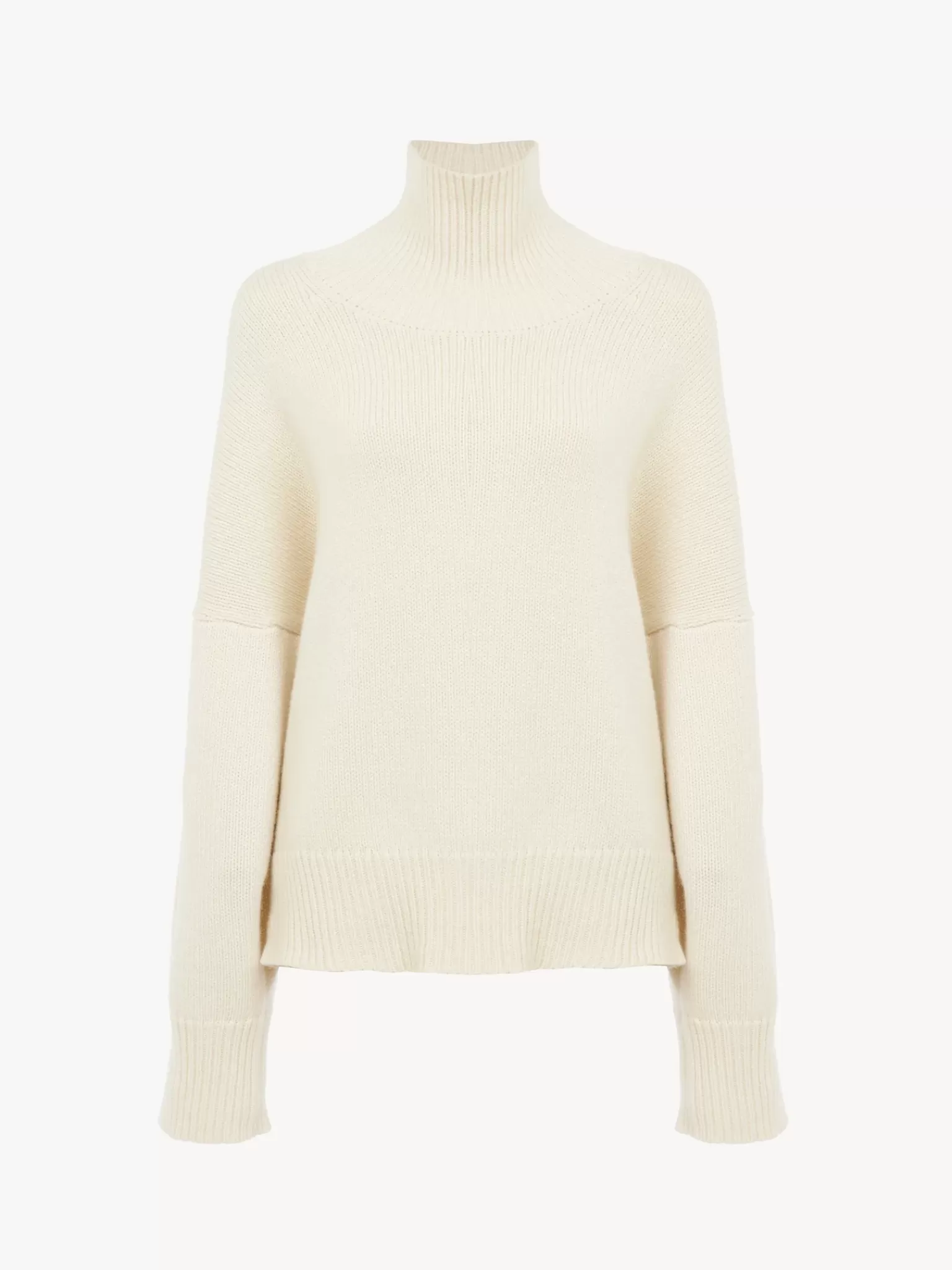 Femme Chloé Pull Col Roule Oversize