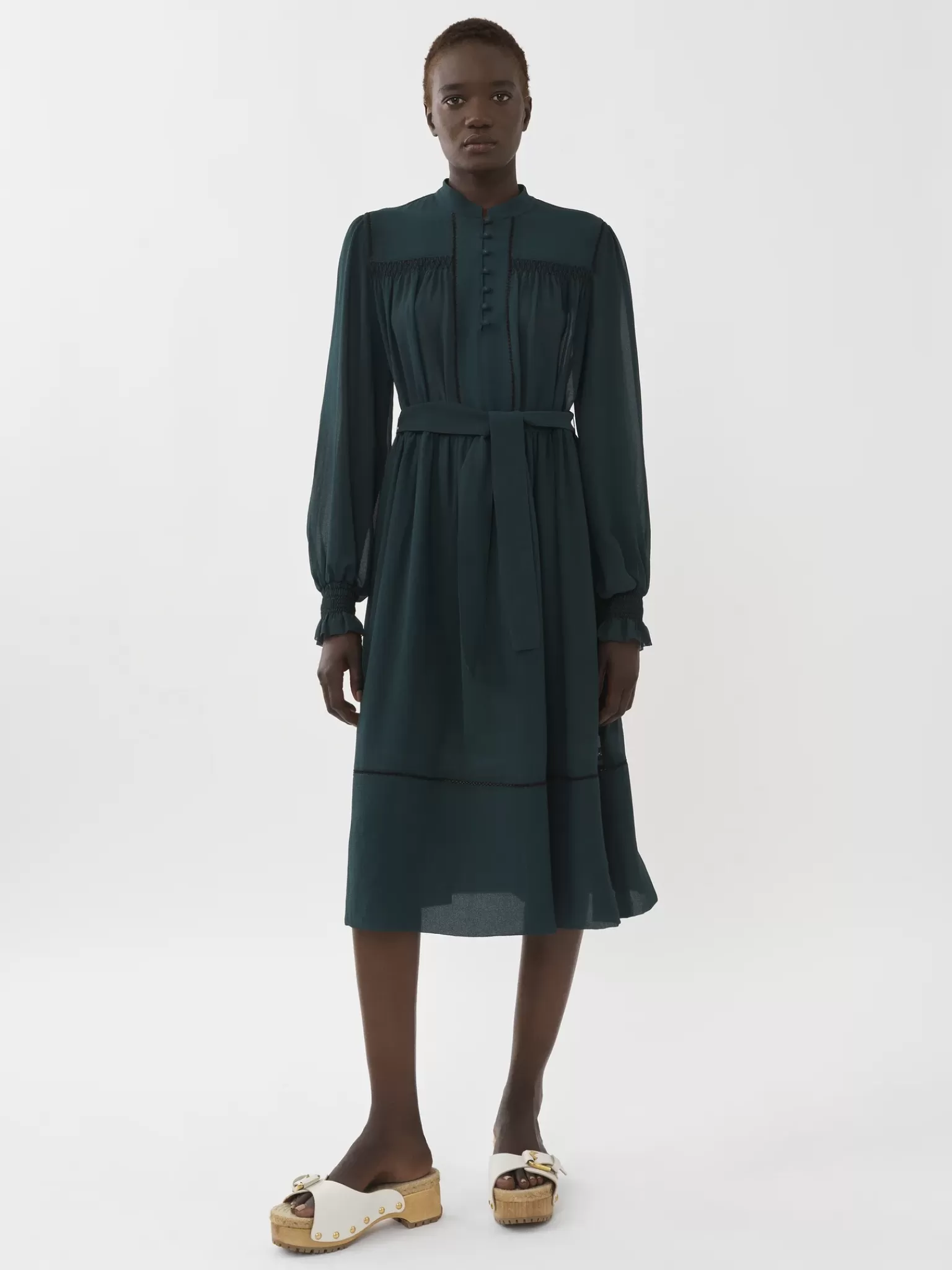 Femme Chloé Robe A Smocks