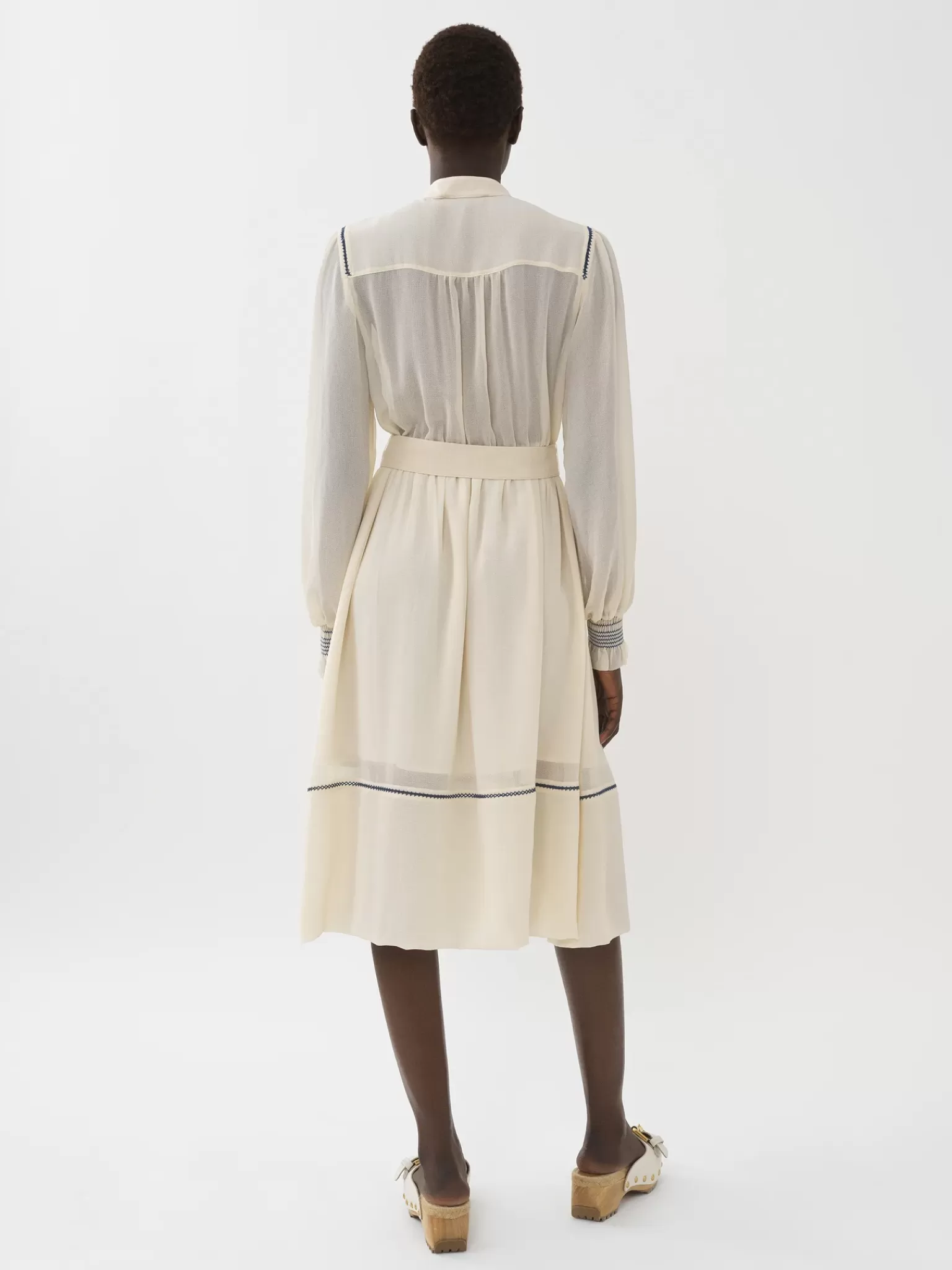 Femme Chloé Robe A Smocks