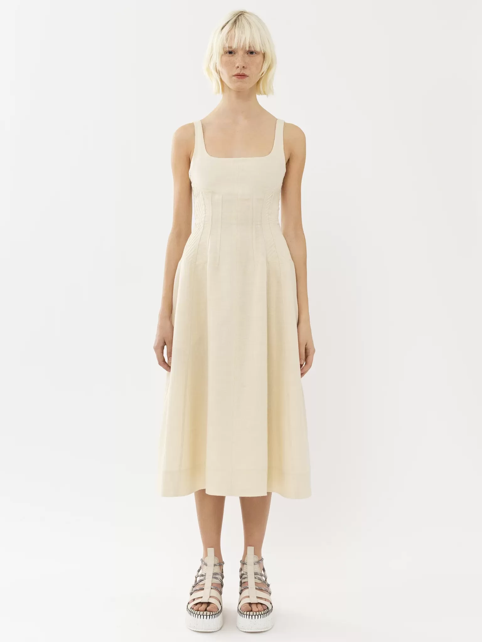 Femme Chloé Robe Bain De Soleil Midi