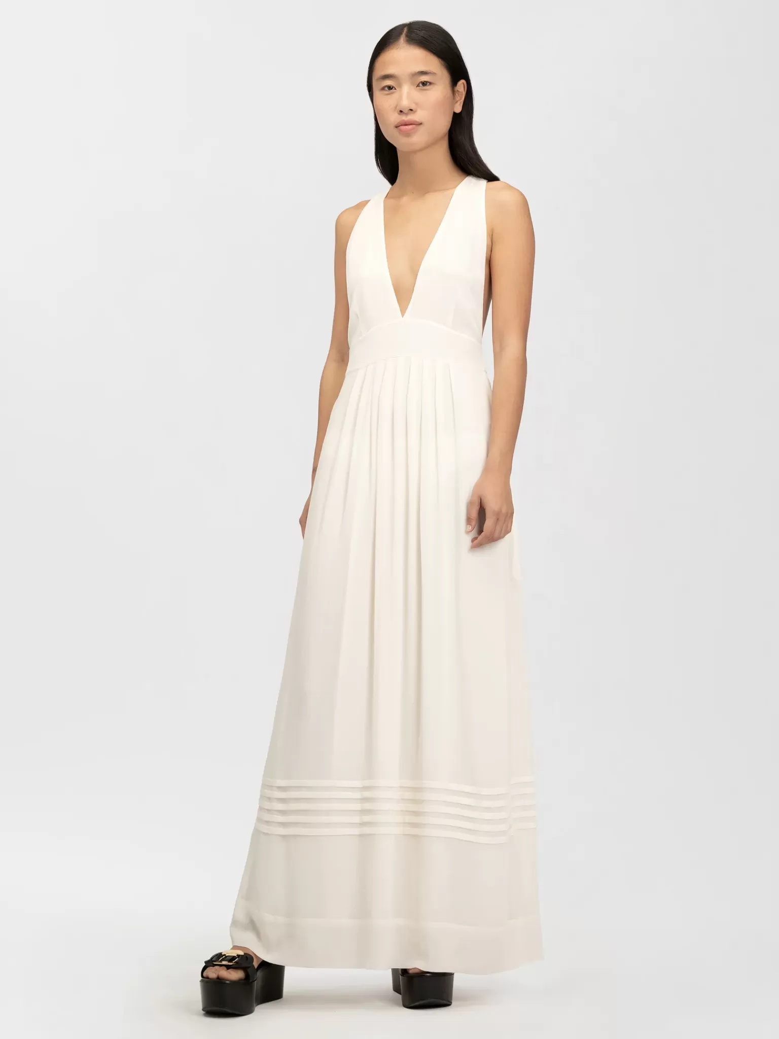 Femme Chloé Robe Maxi Dos Nu