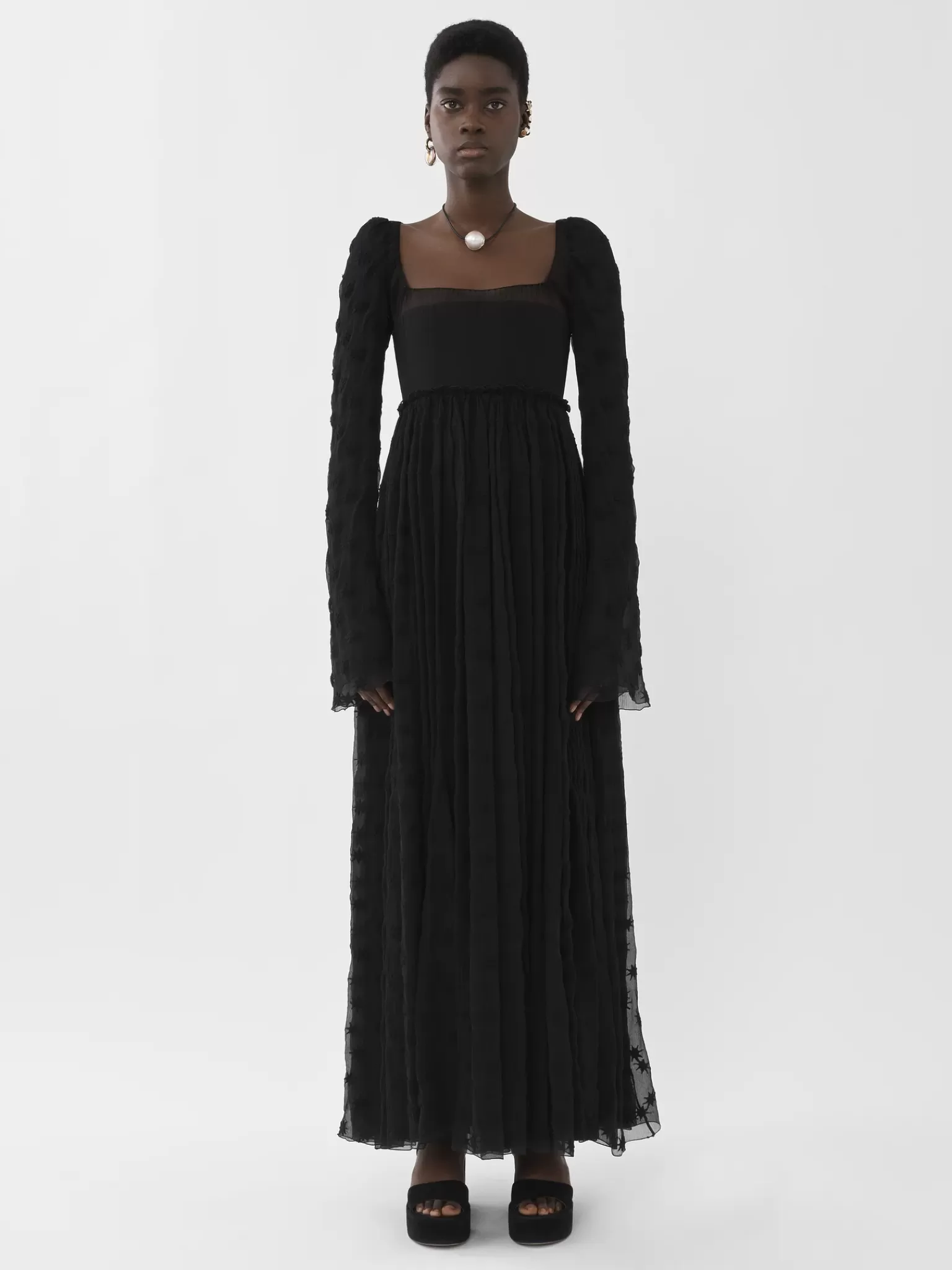 Femme Chloé Robe Maxi Empire