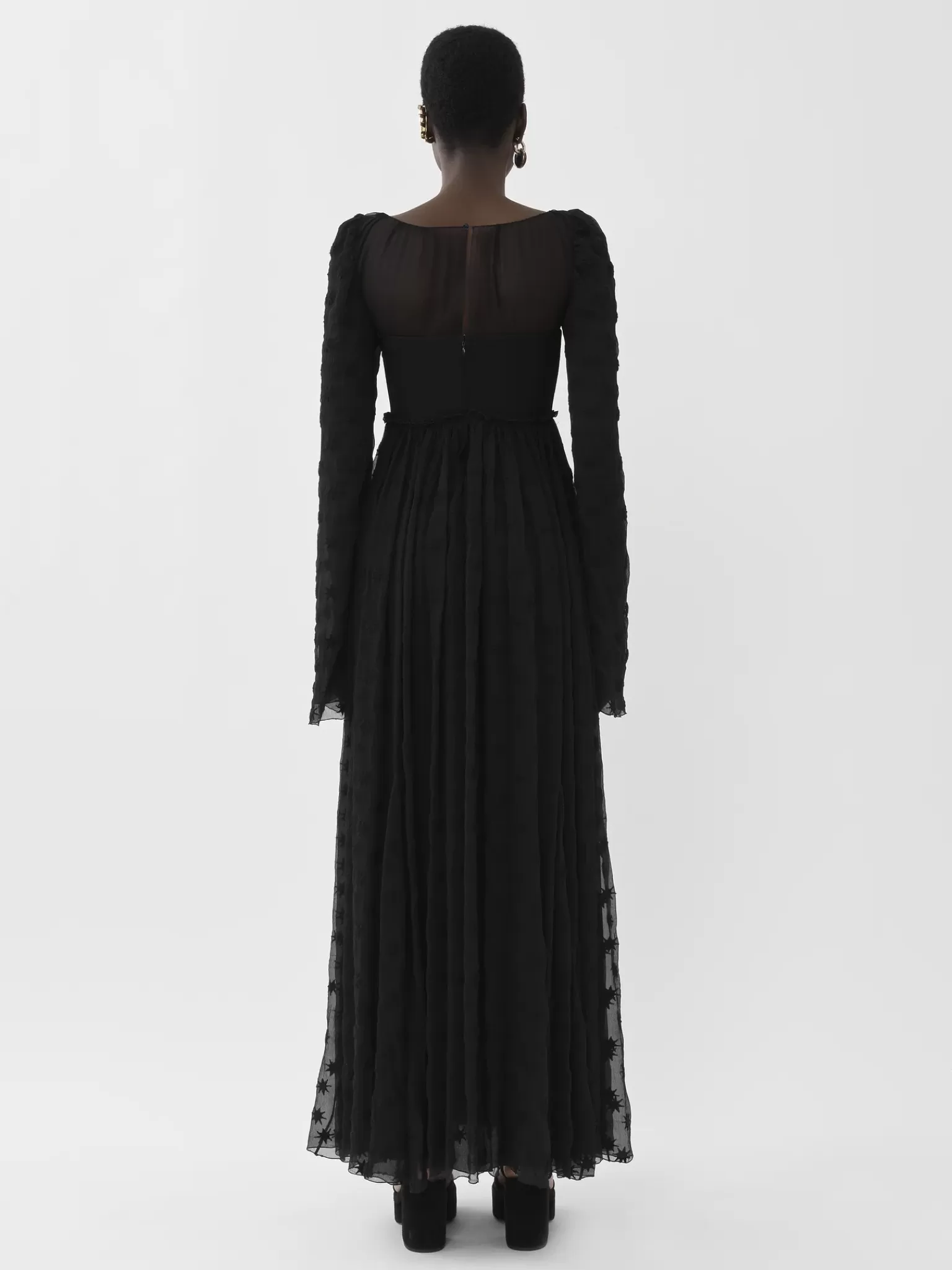 Femme Chloé Robe Maxi Empire