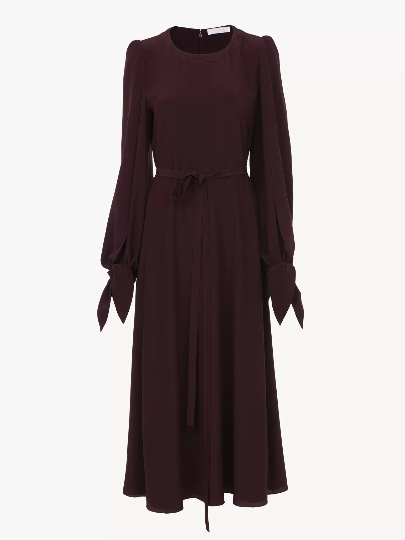 Femme Chloé Robe Midi Evasee