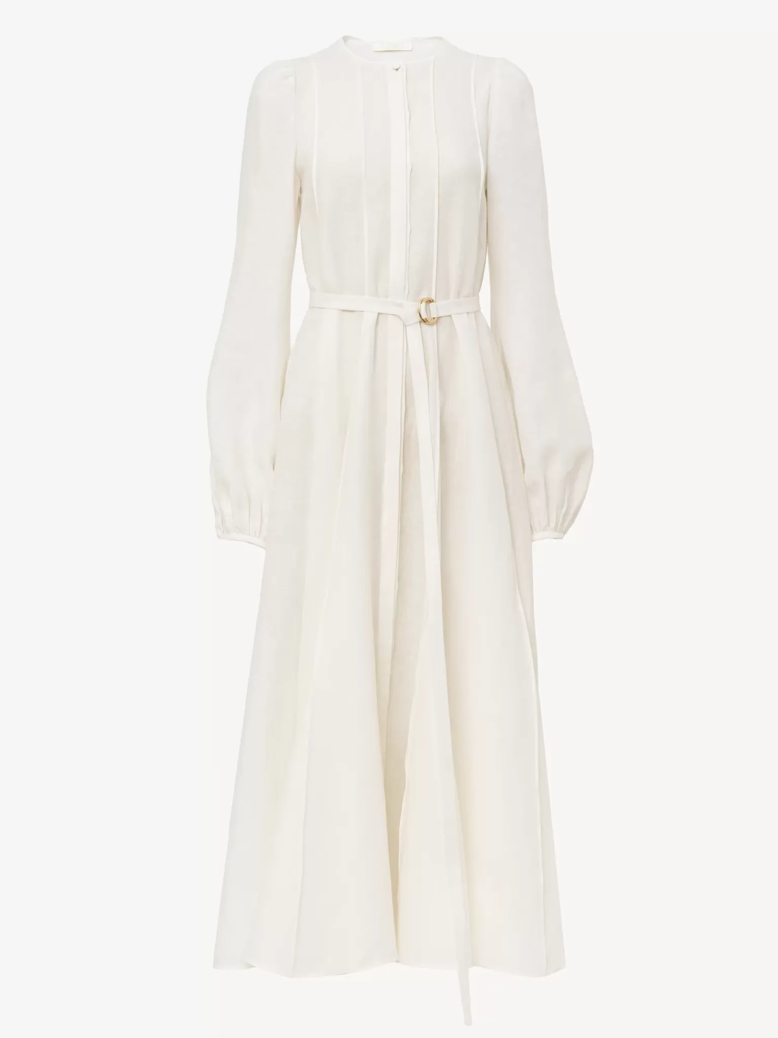 Femme Chloé Robe Midi Nervuree