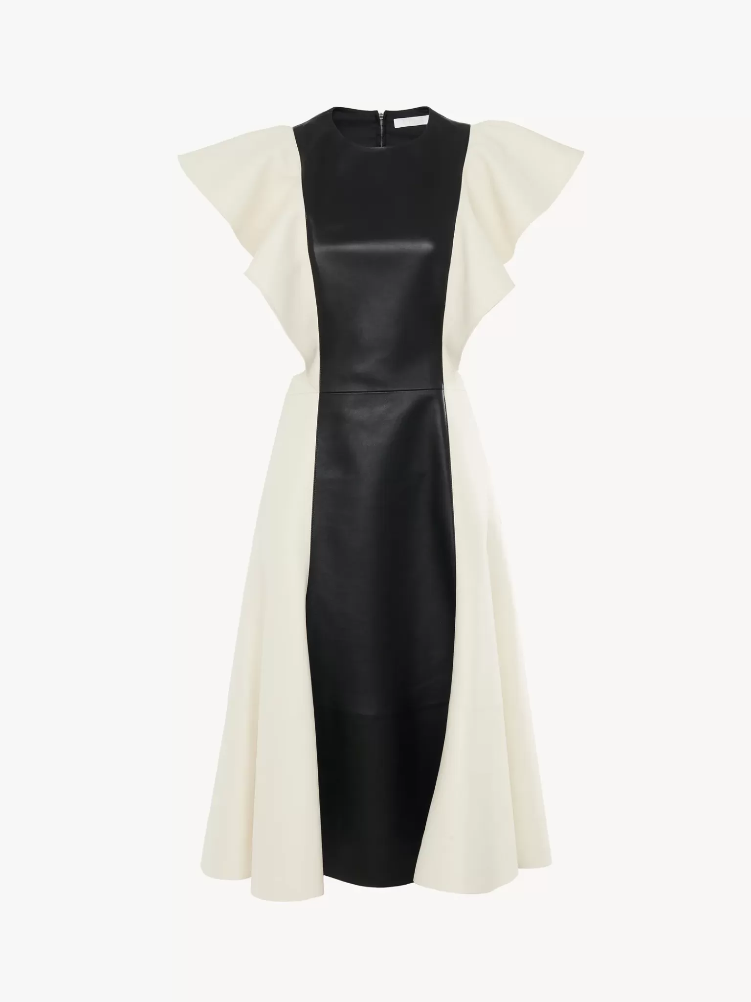 Femme Chloé Robe Midi Volantee