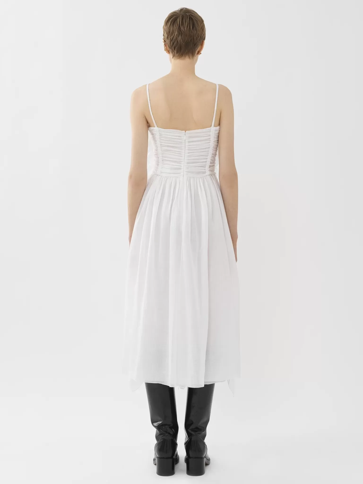 Femme Chloé Robe Volantee