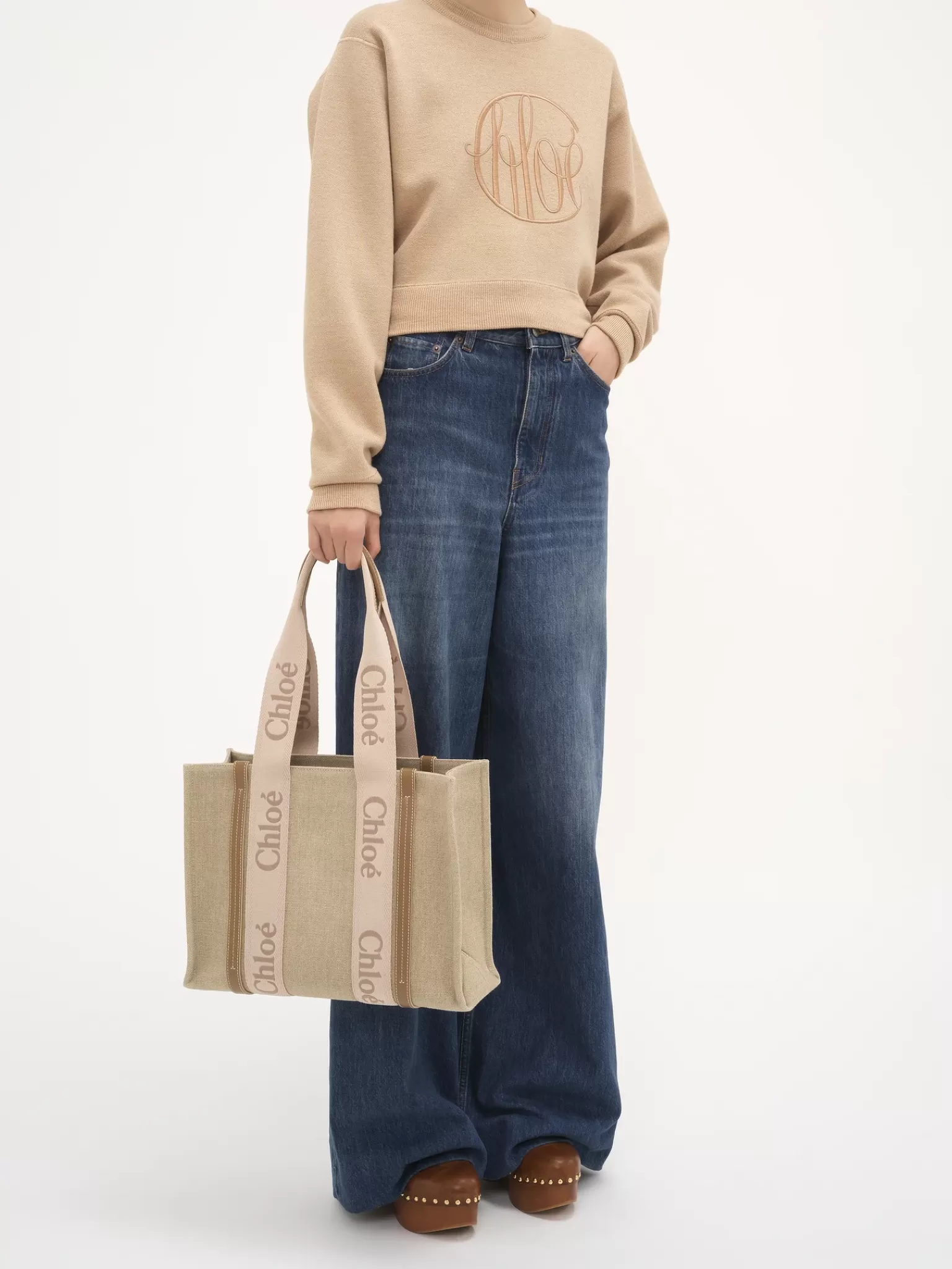 Femme Chloé Sac Cabas Woody