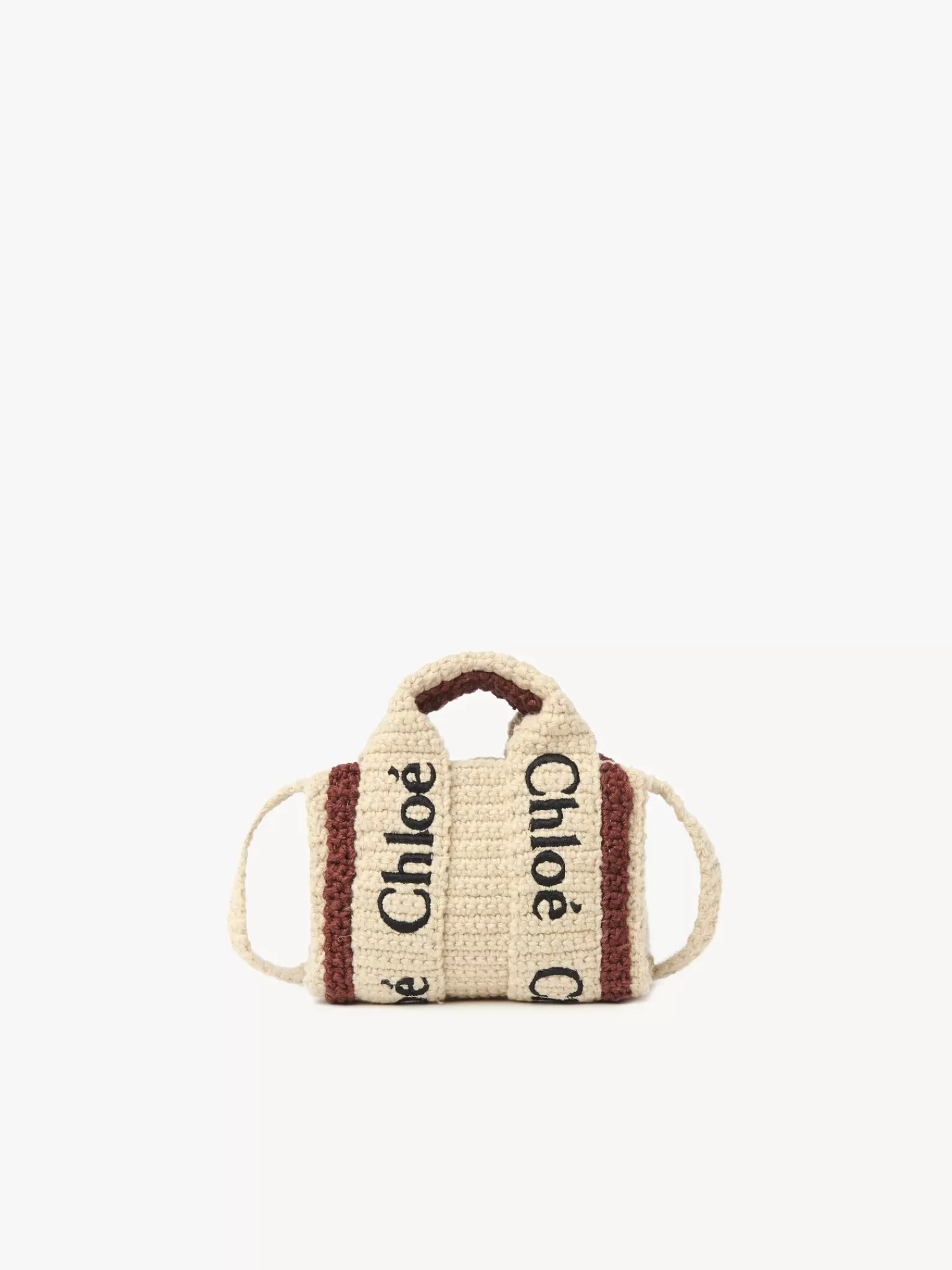 Femme Chloé Sac Cabas Woody Nano A Bandoulière