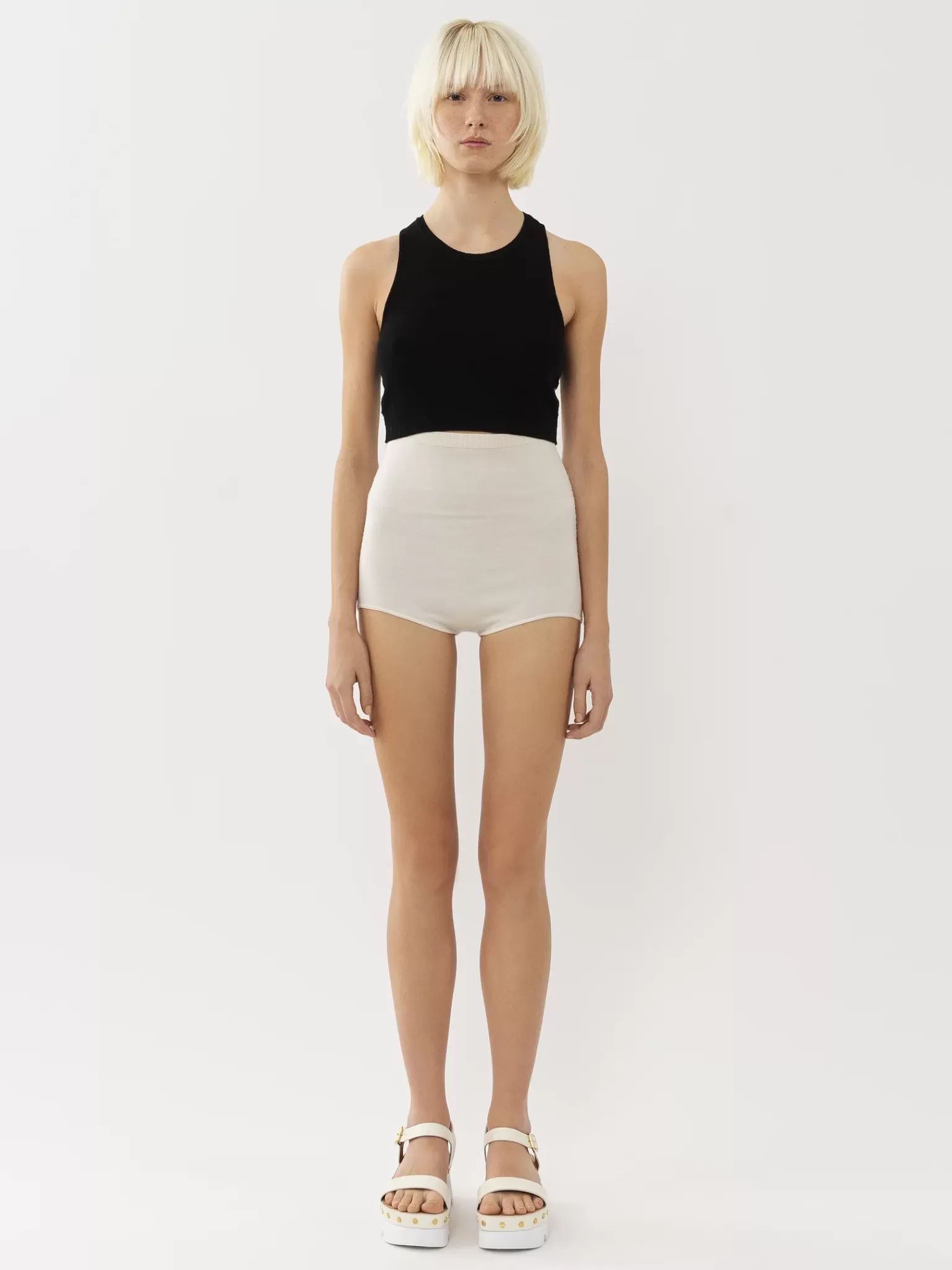 Femme Chloé Shorty Taille Haute