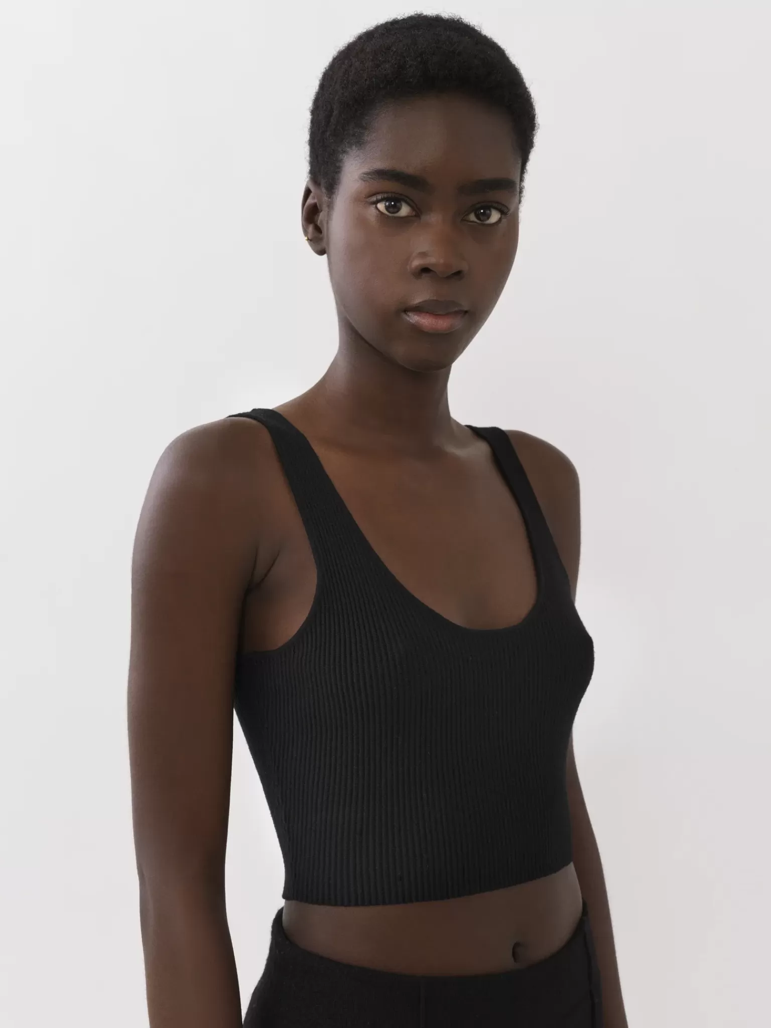 Femme Chloé Top Court Sans Manches