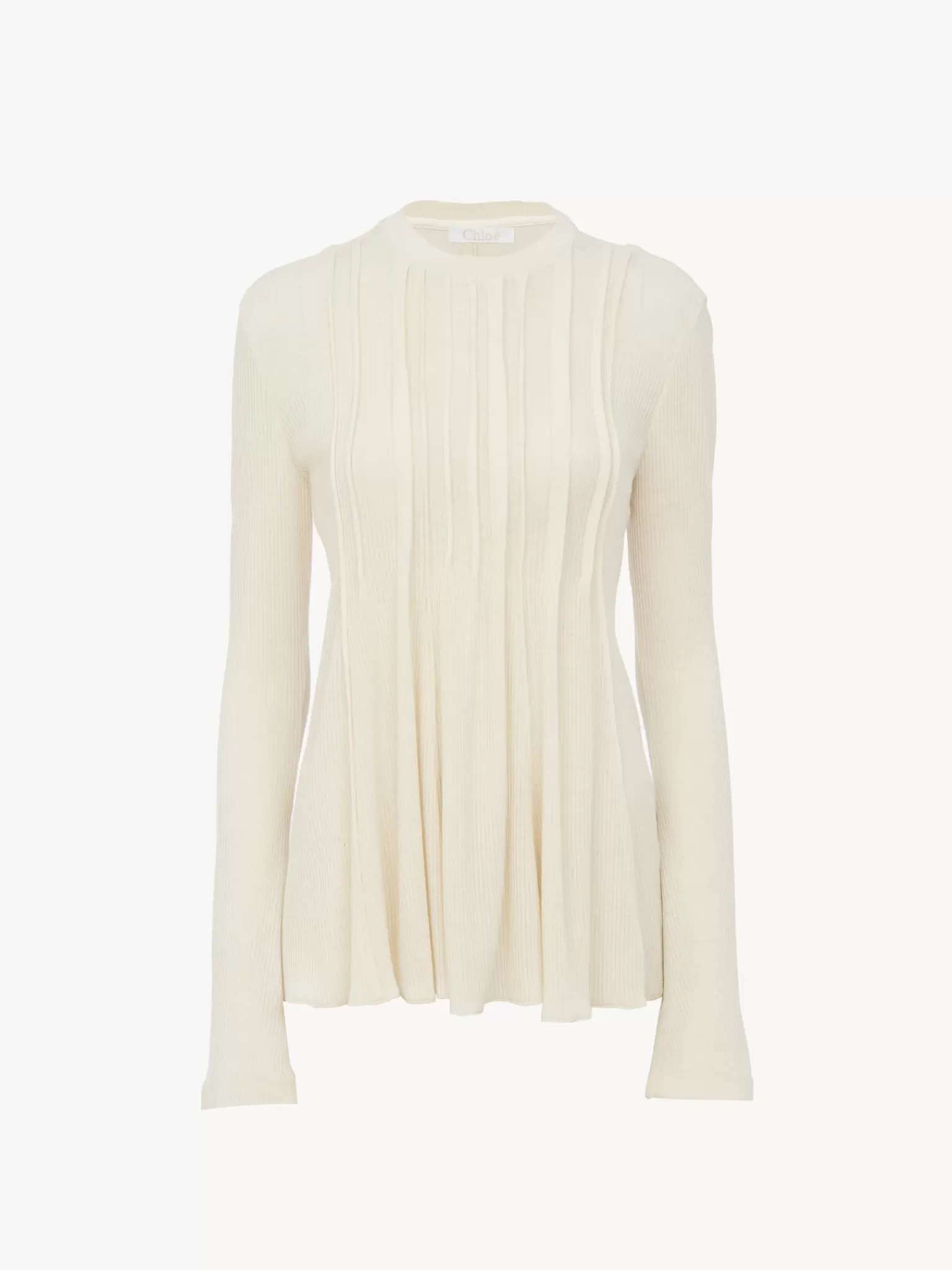 Femme Chloé Top Manches Trompette