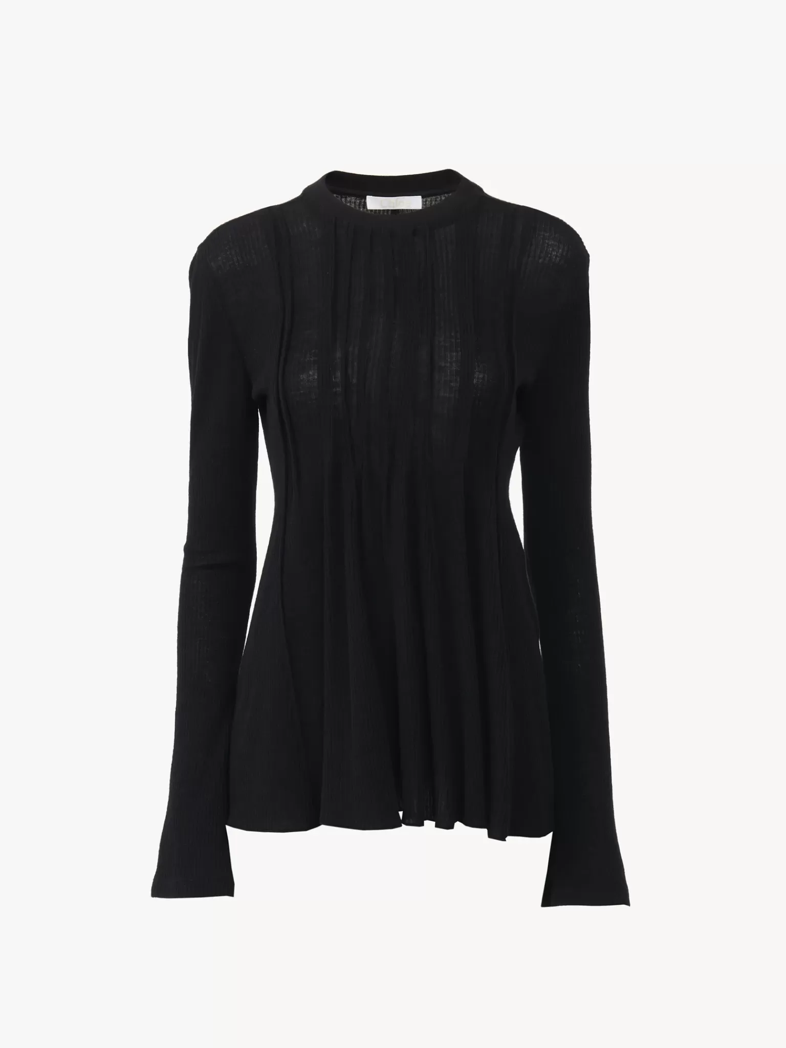 Femme Chloé Top Manches Trompette