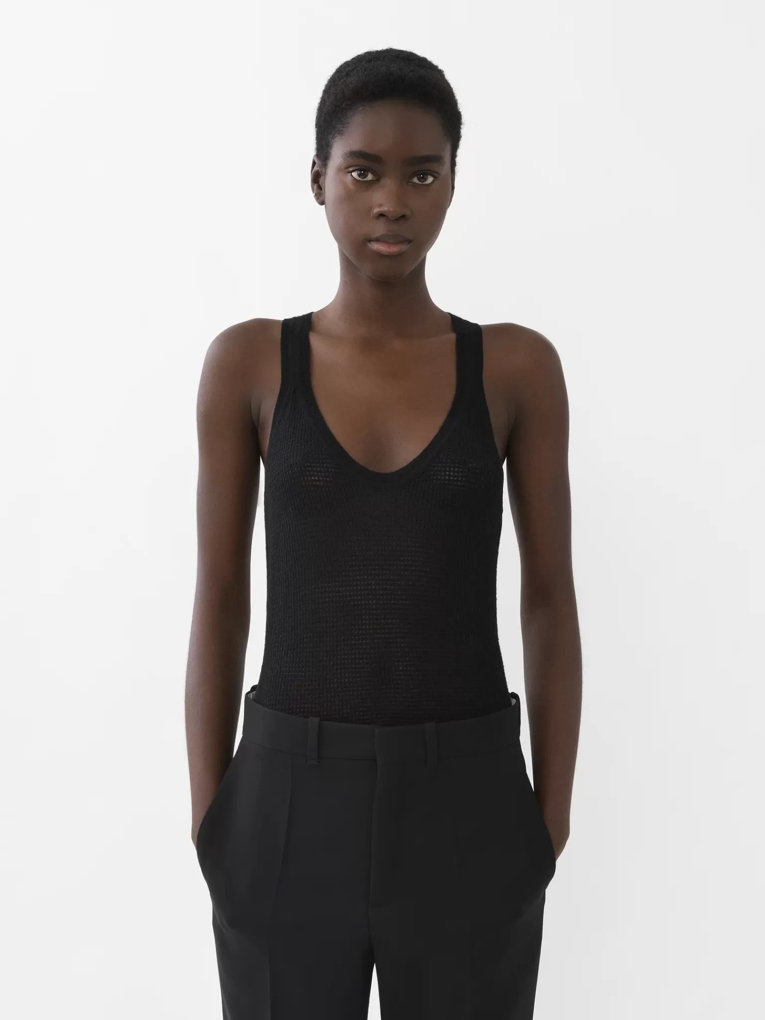 Femme Chloé Top Sans Manches