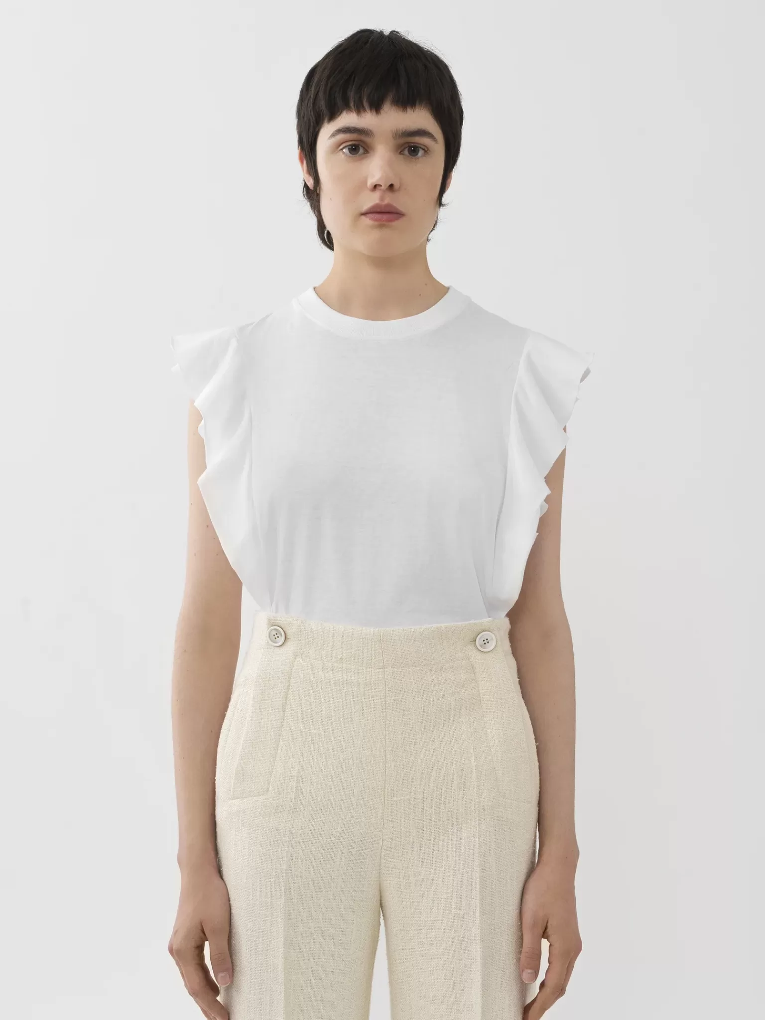 Femme Chloé Top Volante