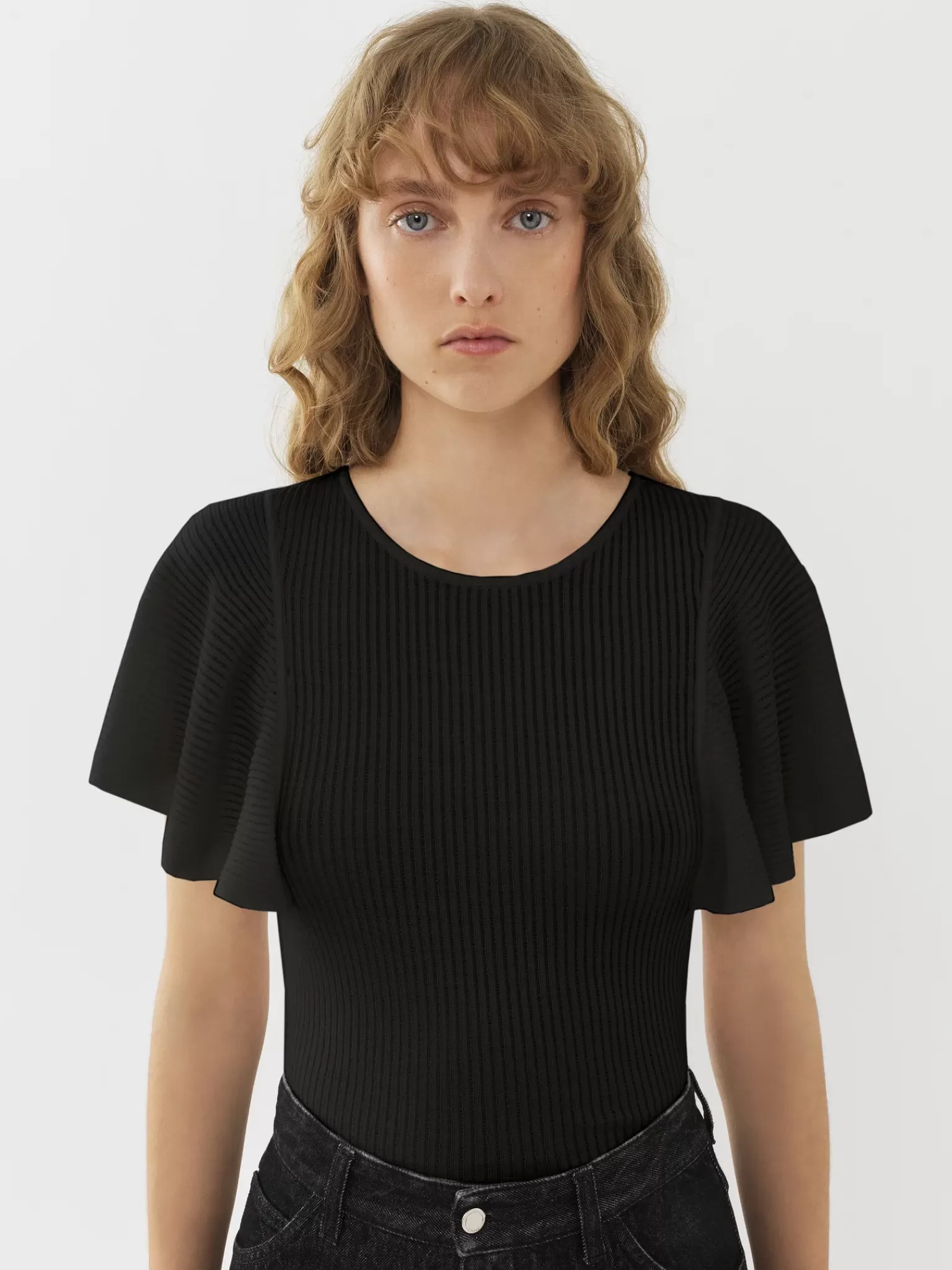 Femme Chloé Top Volante