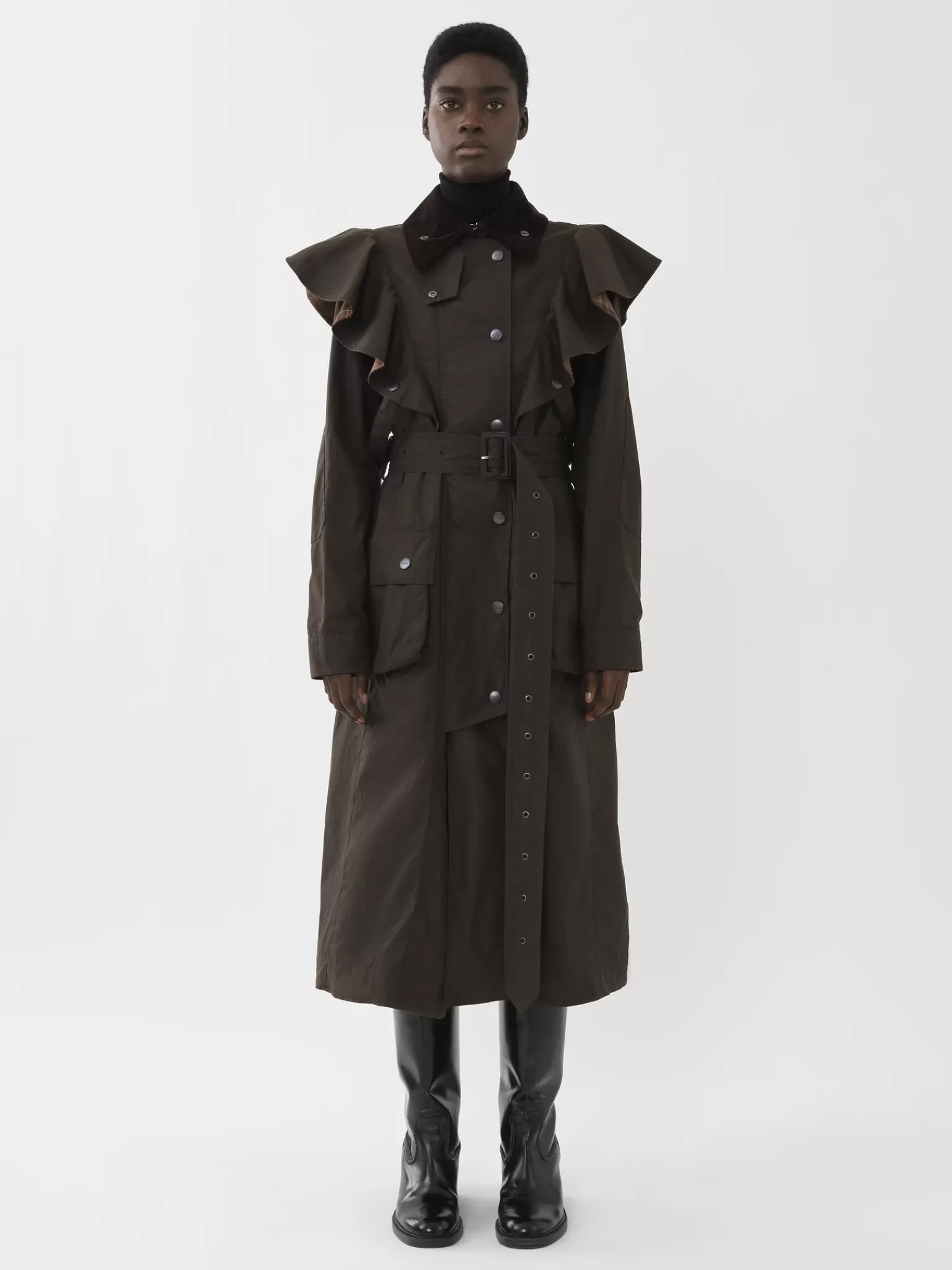 Femme Chloé Trench « Dani » Barbour Pour Chloe