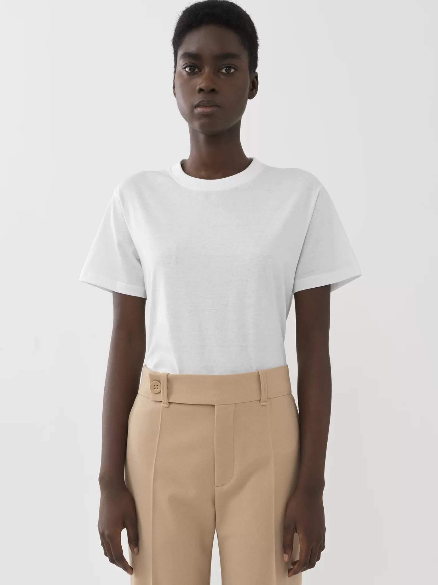 Femme Chloé T-Shirt Col Rond