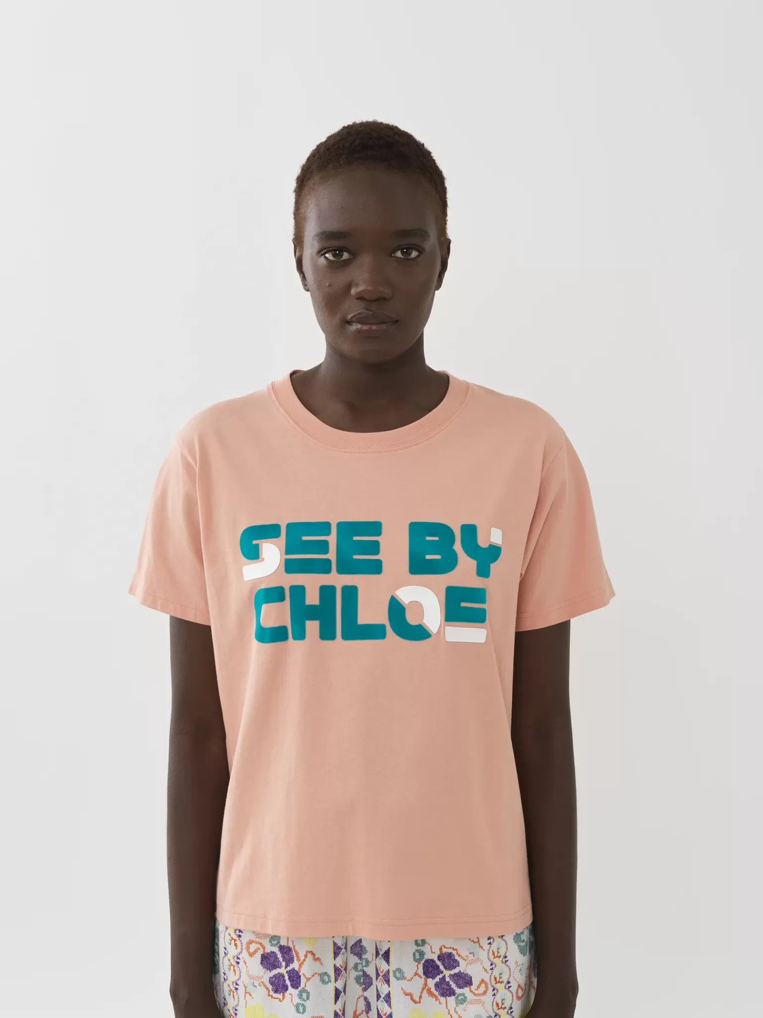 Femme Chloé T-Shirt Droit