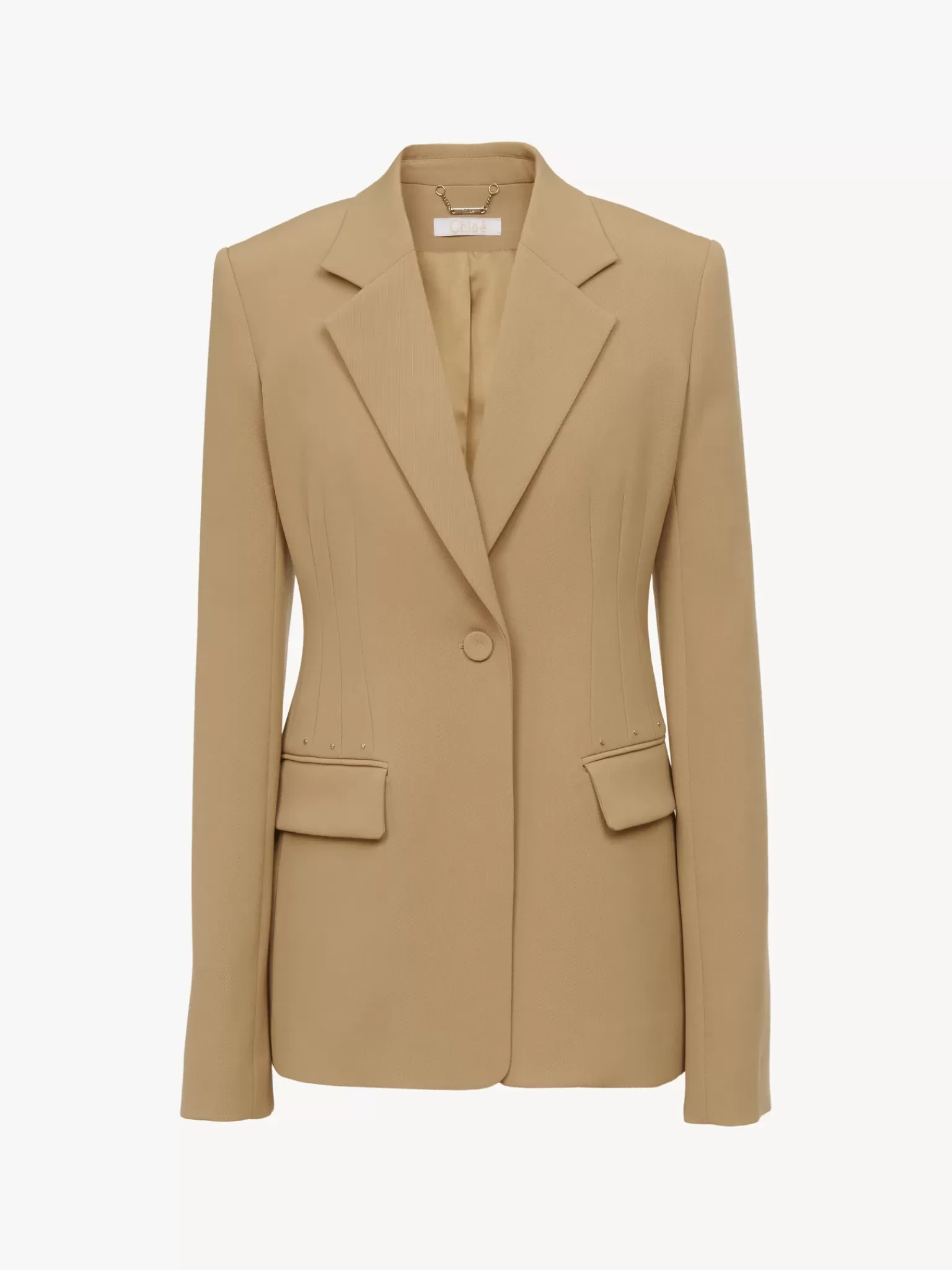 Femme Chloé Veste Blazer Forme Cloche